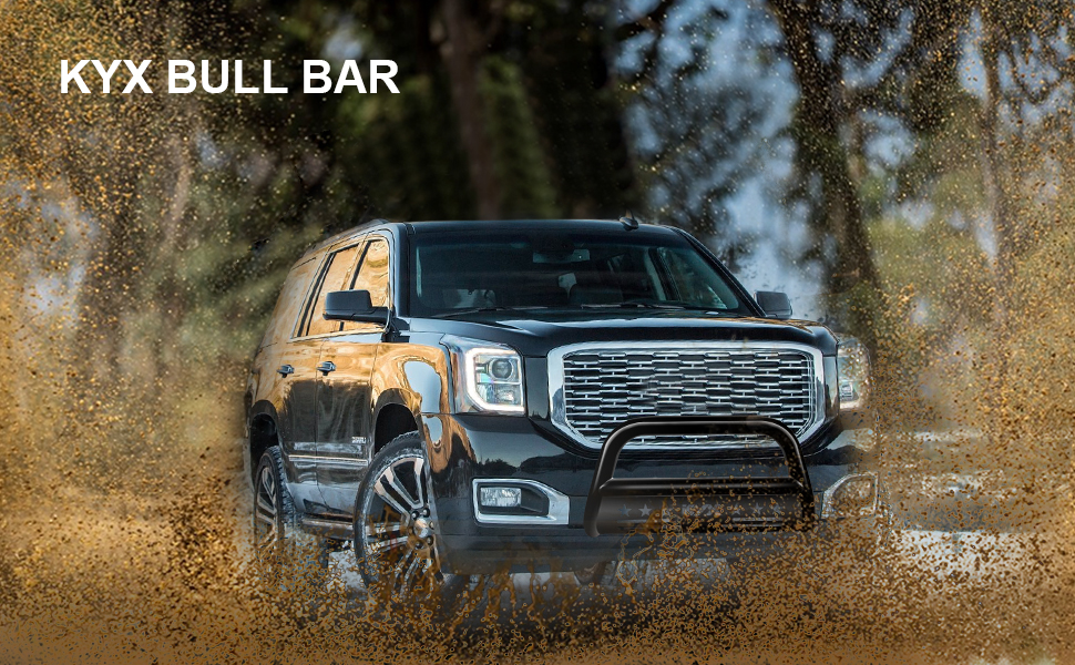 KYX bull bar  muddy