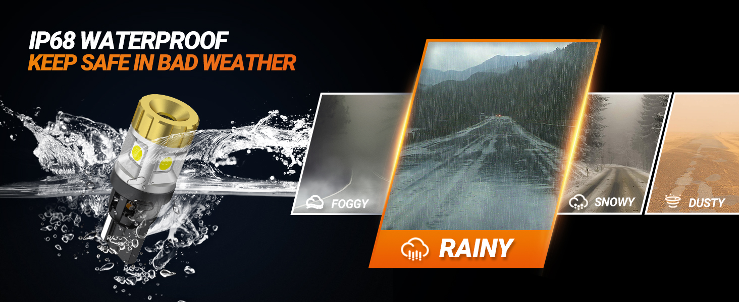 Sealight 194 168 W5W 2825 T10 LED Light Bulb White License Plate Dome Map Door Courtesy Dash Lights