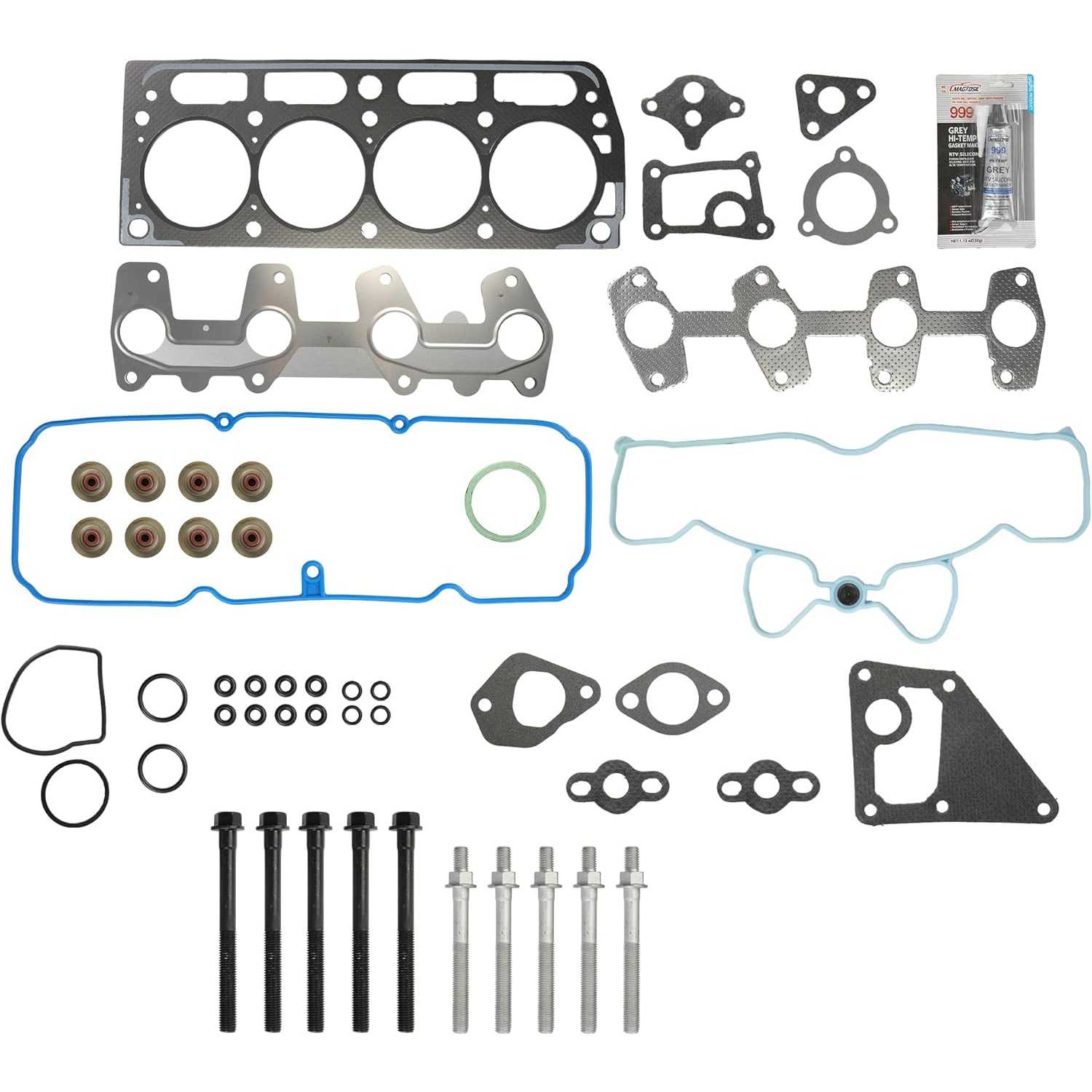 PHILTOP HS9170PT-1 Head Gasket Set, Compatible with 1998-2003 S10 2.2L, 1998-2002 Cavalier, 1998-2003 Sonoma 2.2L, 1998-2002 Sun