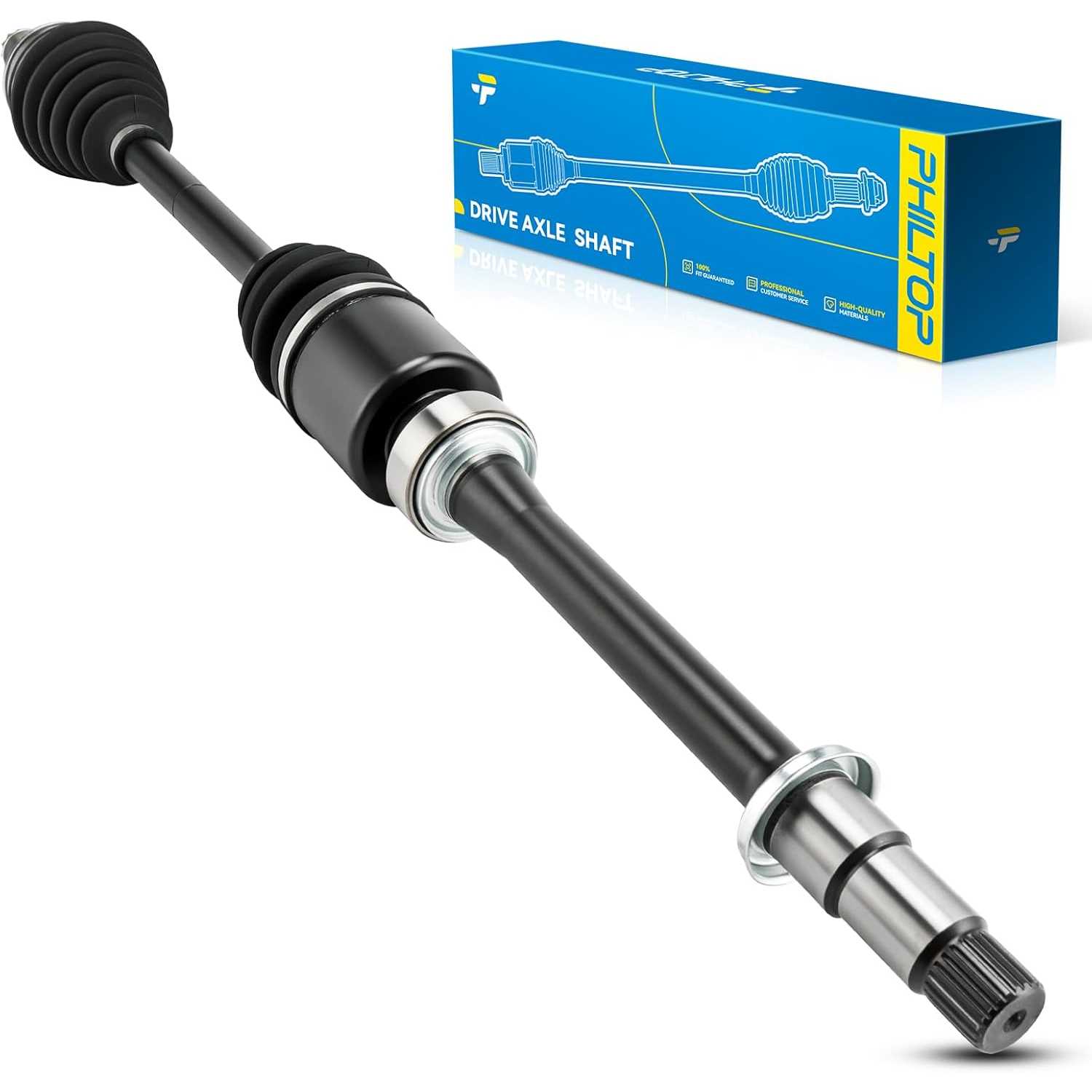 PHILTOP Front Right CV Axle for Toyota RAV4 2013-2018, 665446 CV Axle Shaft 1 PCS