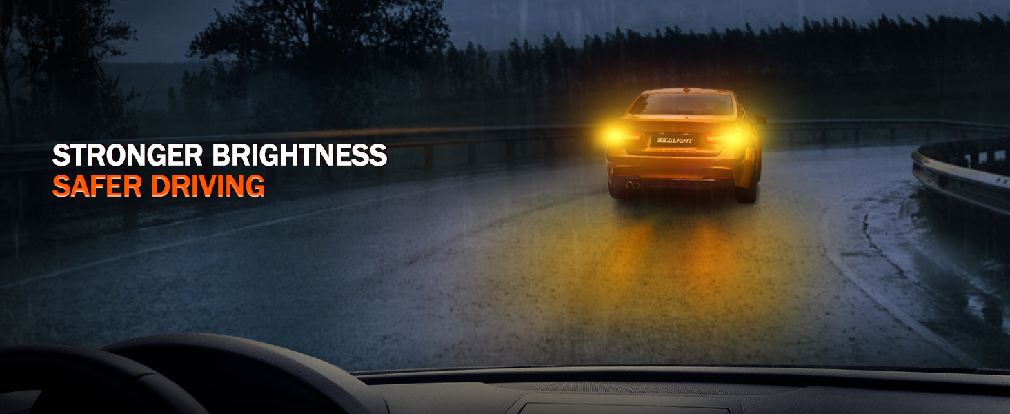 7443 7440 LED Bulb Yellow turn signal