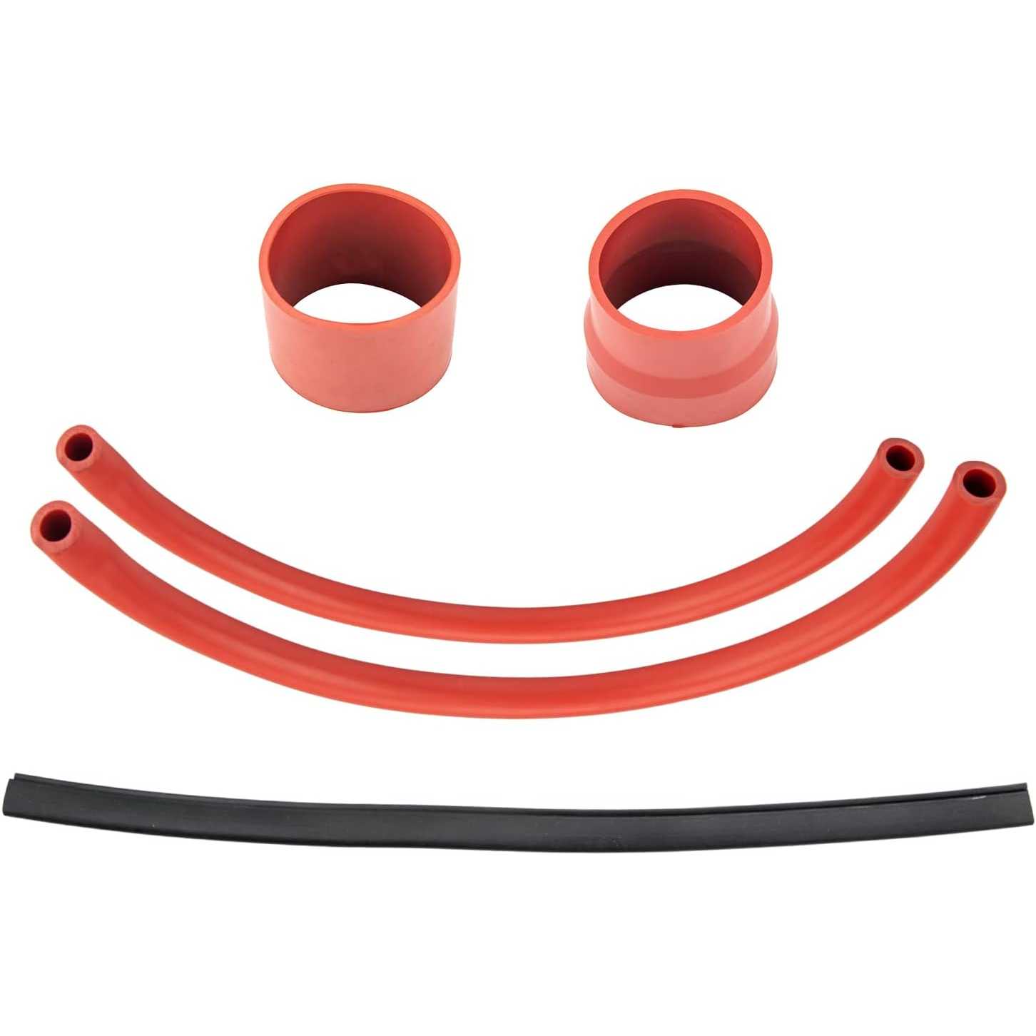 ZonCar® Cold Air Intake System High Flow Inlet for Civic 1.6L 1999 2000 Red 4