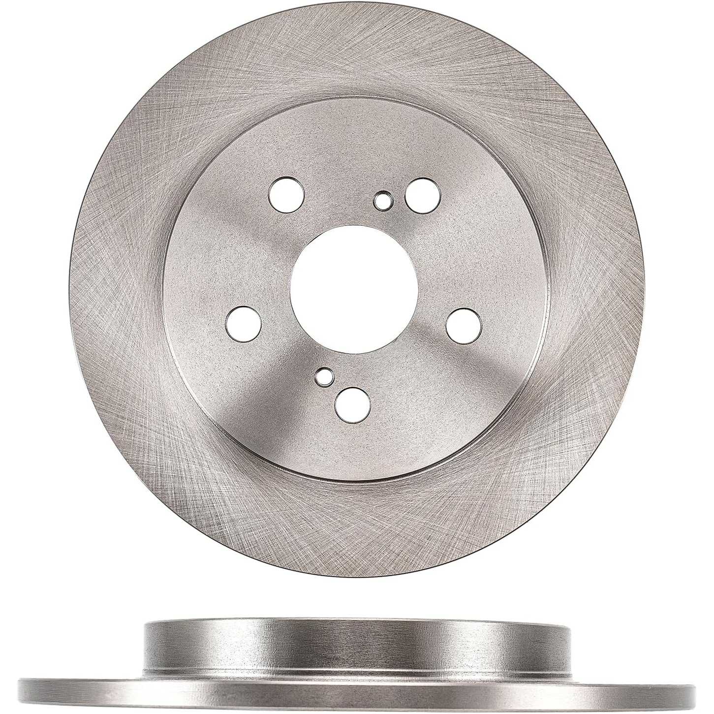 2016 Toyota Corolla Rear  Ceramic Brake Pad & Rotor Kit 2