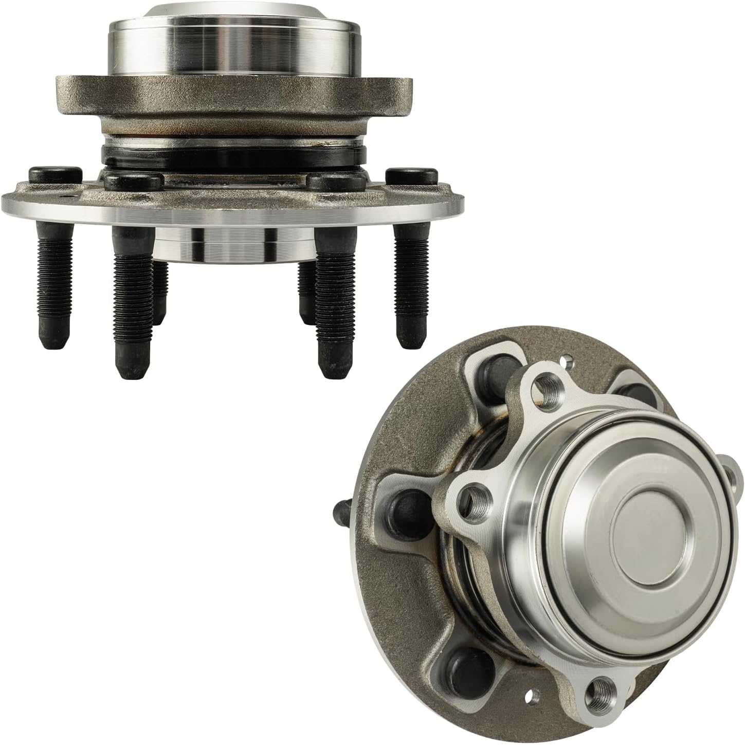 PHILTOP 515198 x2 Front Wheel Bearing Hub Assembly Compatible with 2019-2022 Silverado 1500, 2019-2022 Sierra 1500, 2021-2022 Ta