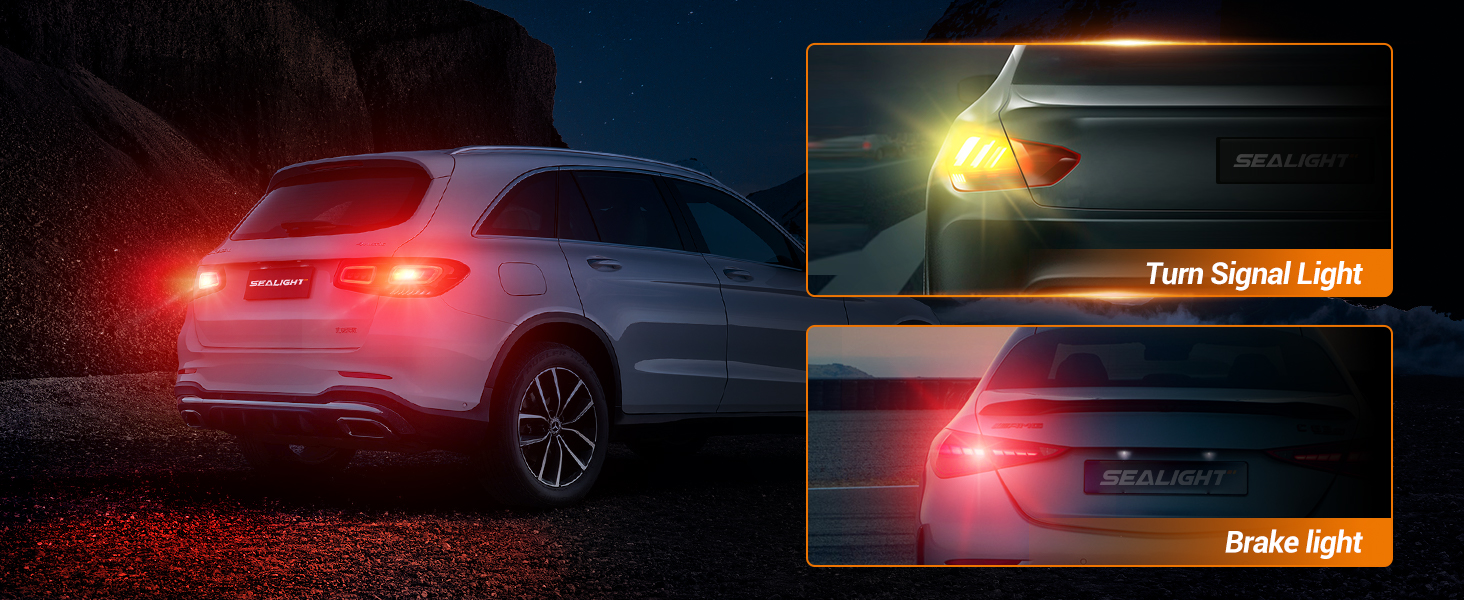 SEALIGHT 3156 3157 LED Bulb Red Brake Lights