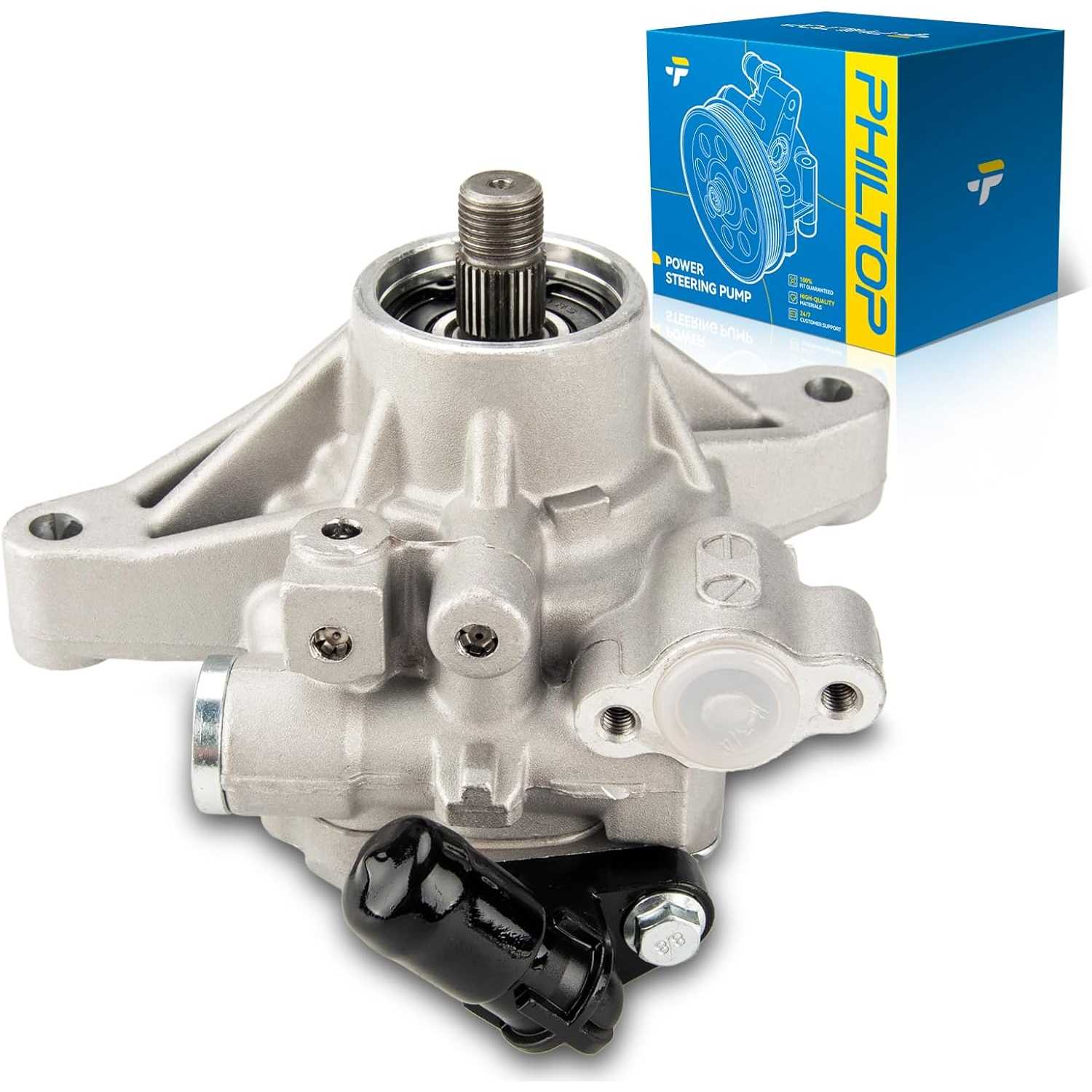 PHILTOP Power Steering Pump 21-5456, for 2006-2011 Civic 1.8L, OE# 56110RNAA01、56110RNAA02、56110RNA305