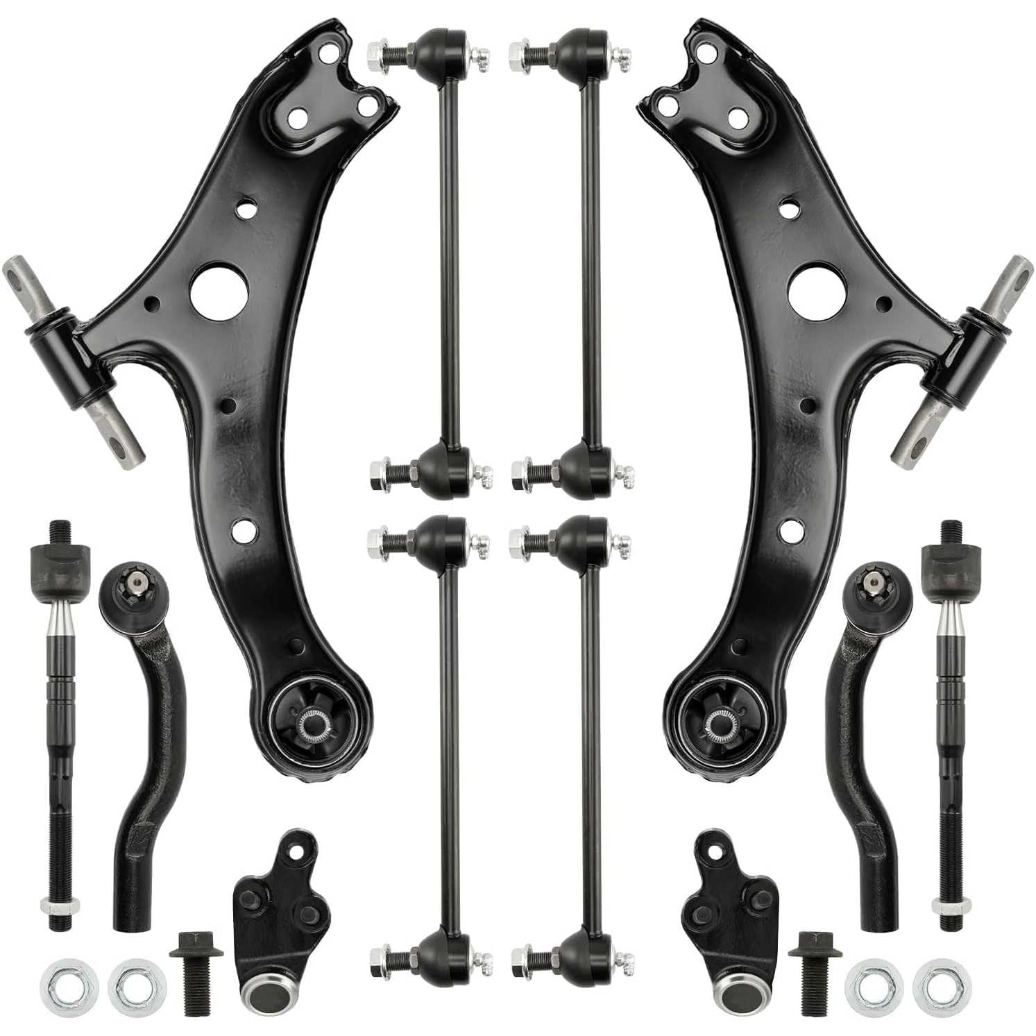 Torchbeam® 2002-2005 R-a-m 1500 Front Lower Control Arms 12Pcs 0