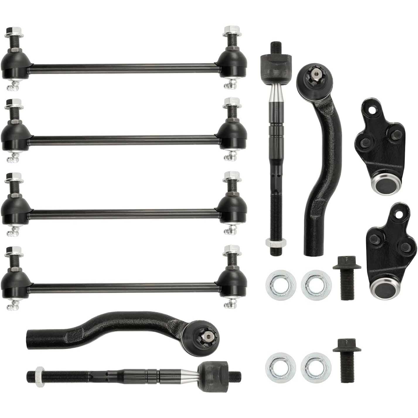 Torchbeam® 2002-2005 R-a-m 1500 Front Lower Control Arms 12Pcs 2