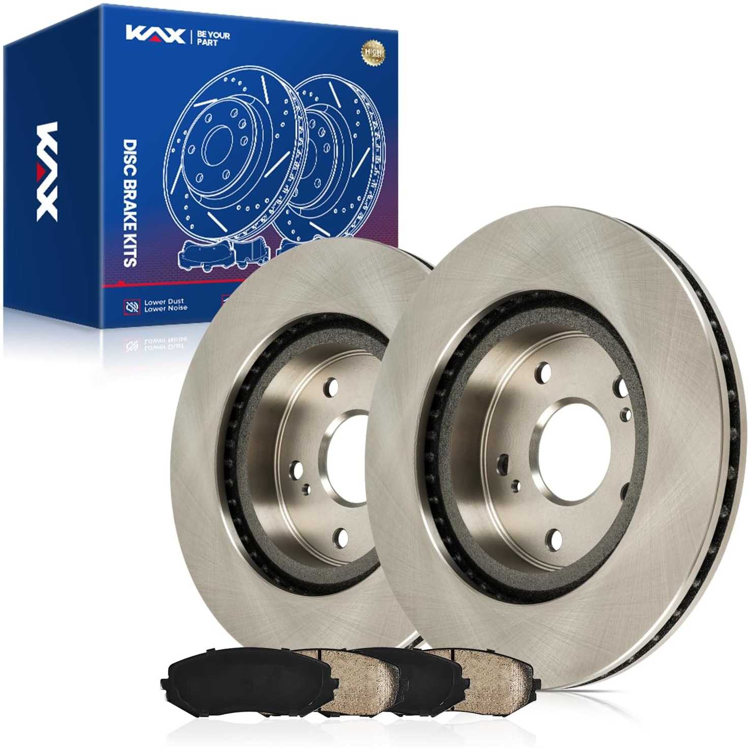 2012 Suzuki Grand Vitara Front  Ceramic Brake Pad & Rotor Kit 0