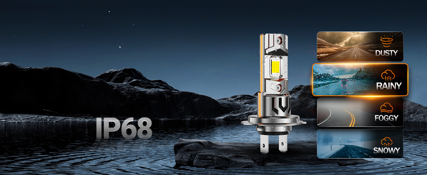 SEALIGHT S7S H7 LED HEADLIGHT BULBS H7 LED BULB