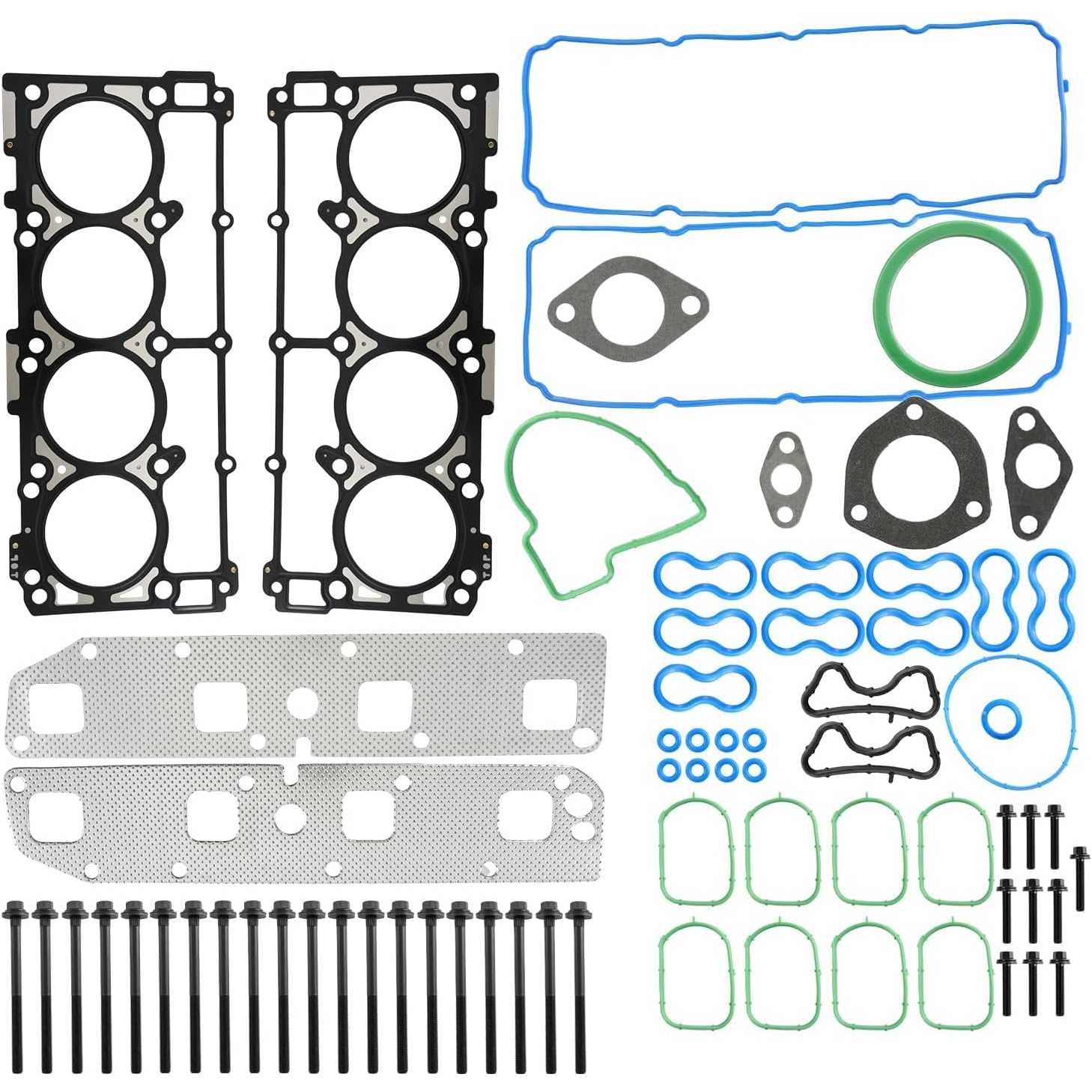 PHILTOP HS26284PT Head Gasket Set, Compatible with 2003-2008 Ram1500/2500/3500, 2004-2008 Durango, 2005-2008 Grand Cherokee, Cyl