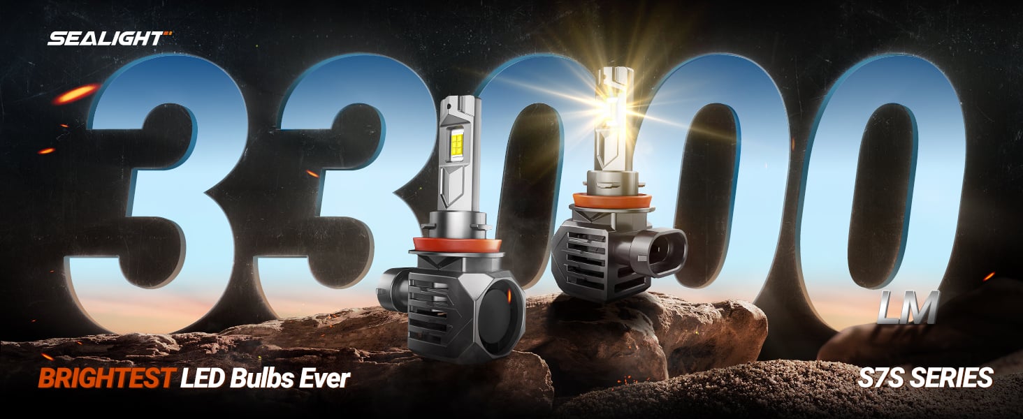 S7S H11 led bulbs Warm White