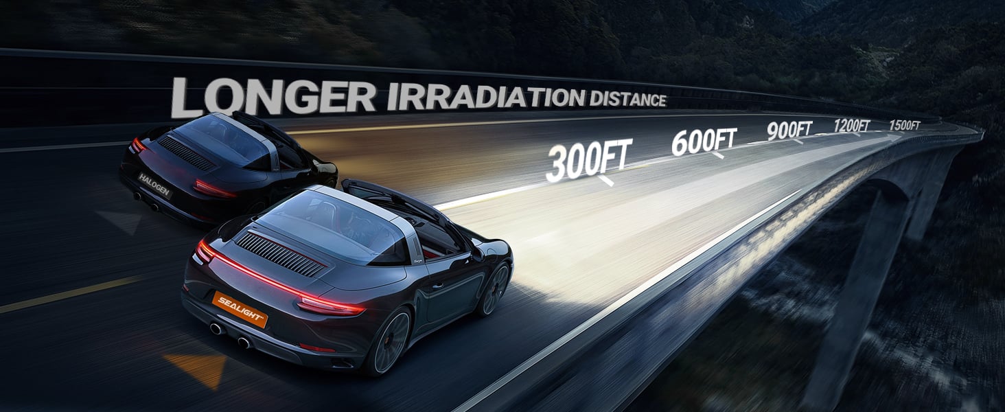 long irradiation distance