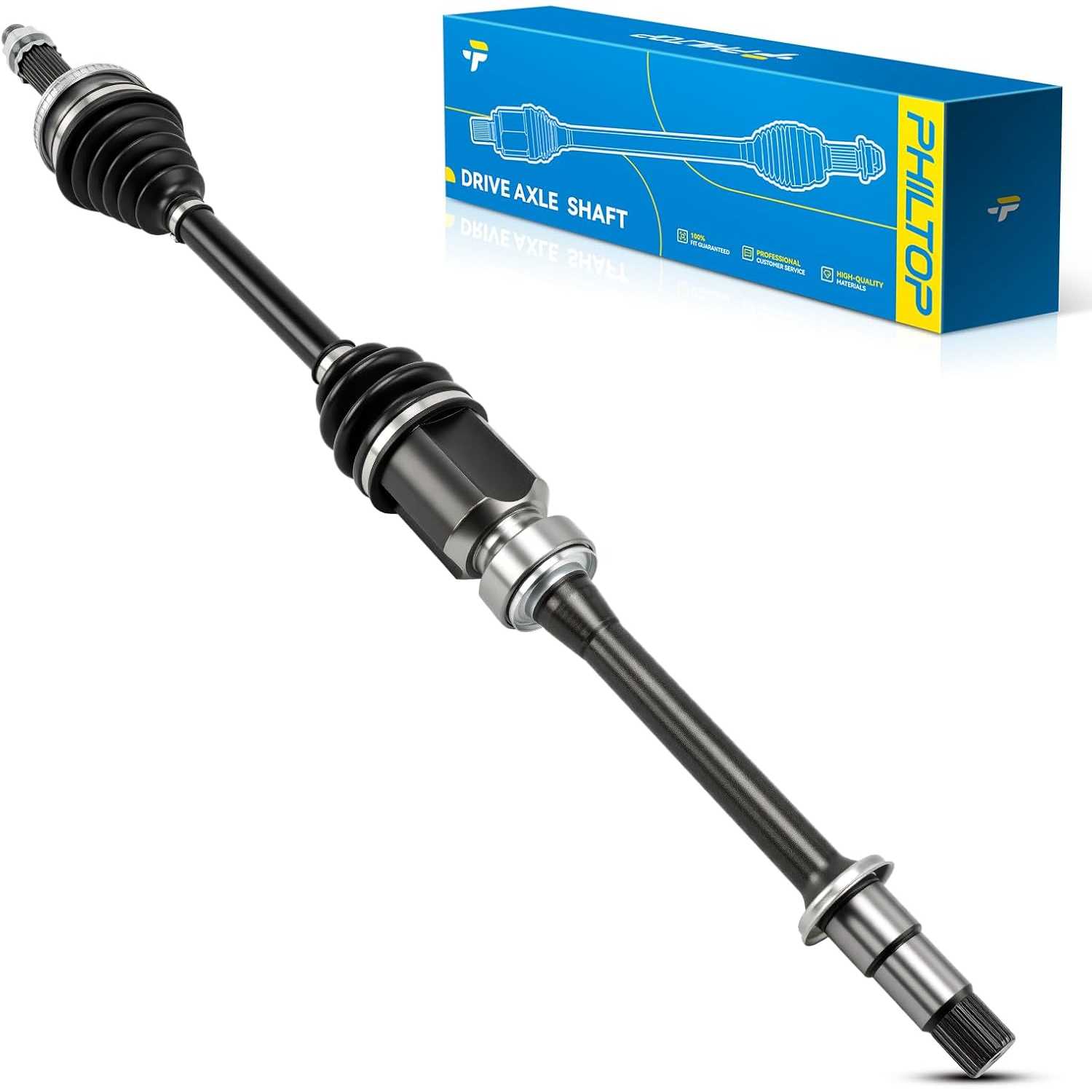 PHILTOP Front Right CV Axle Shaft Assembly for Toyota Avalon 1997-2004, Toyota Sienna 1998-2003, Toyota Camry 1997-2001, Lexus E