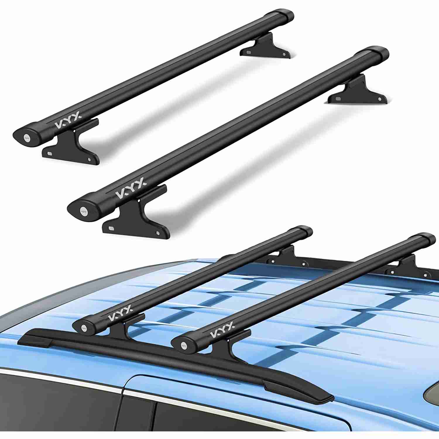 KYX® 2018-2022 Jeep Compass Roof Rack Cross Bars 0