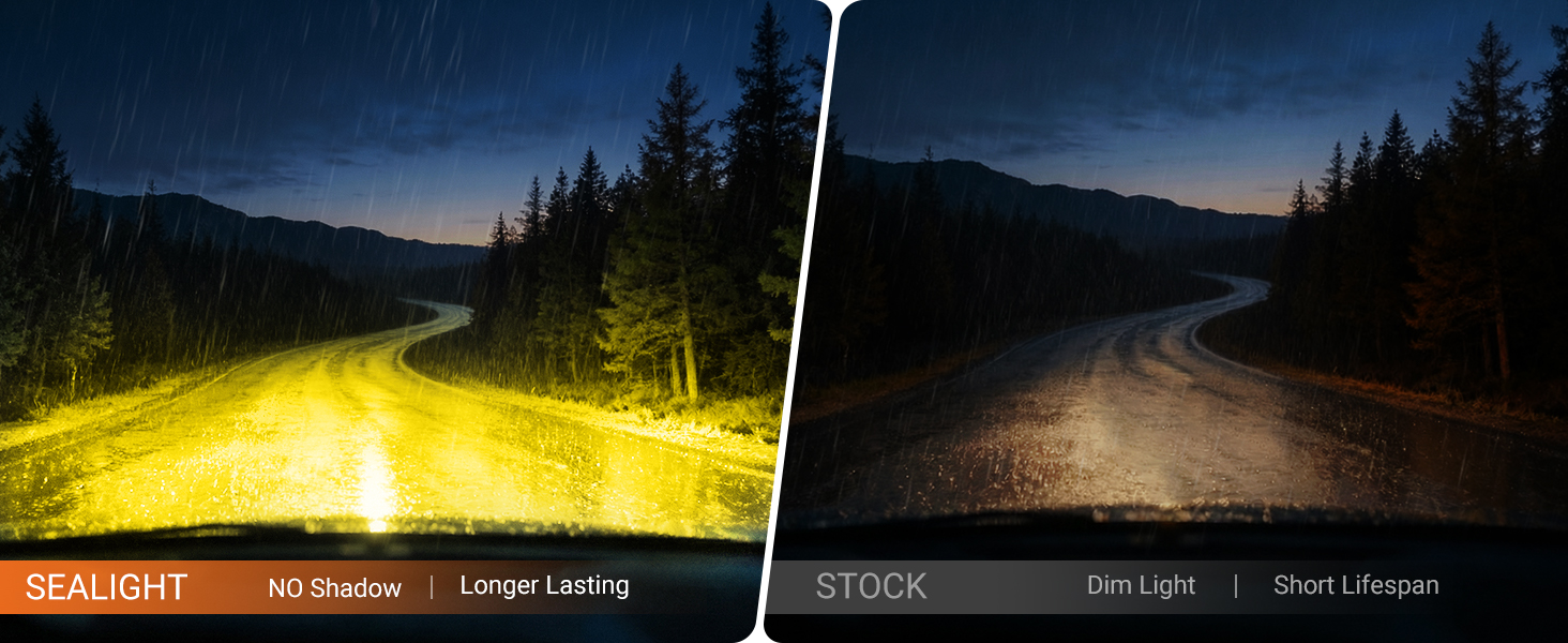 yellow led fog lights