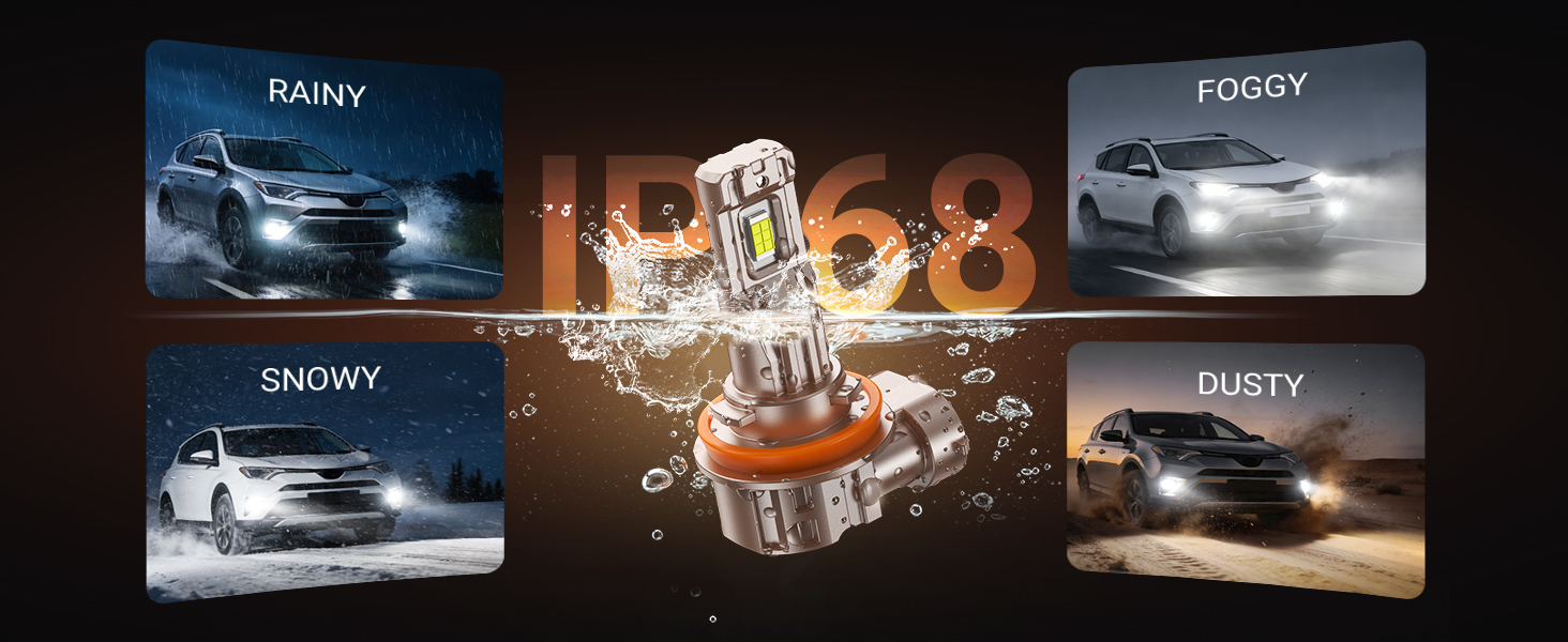 H11 fog light bulbs