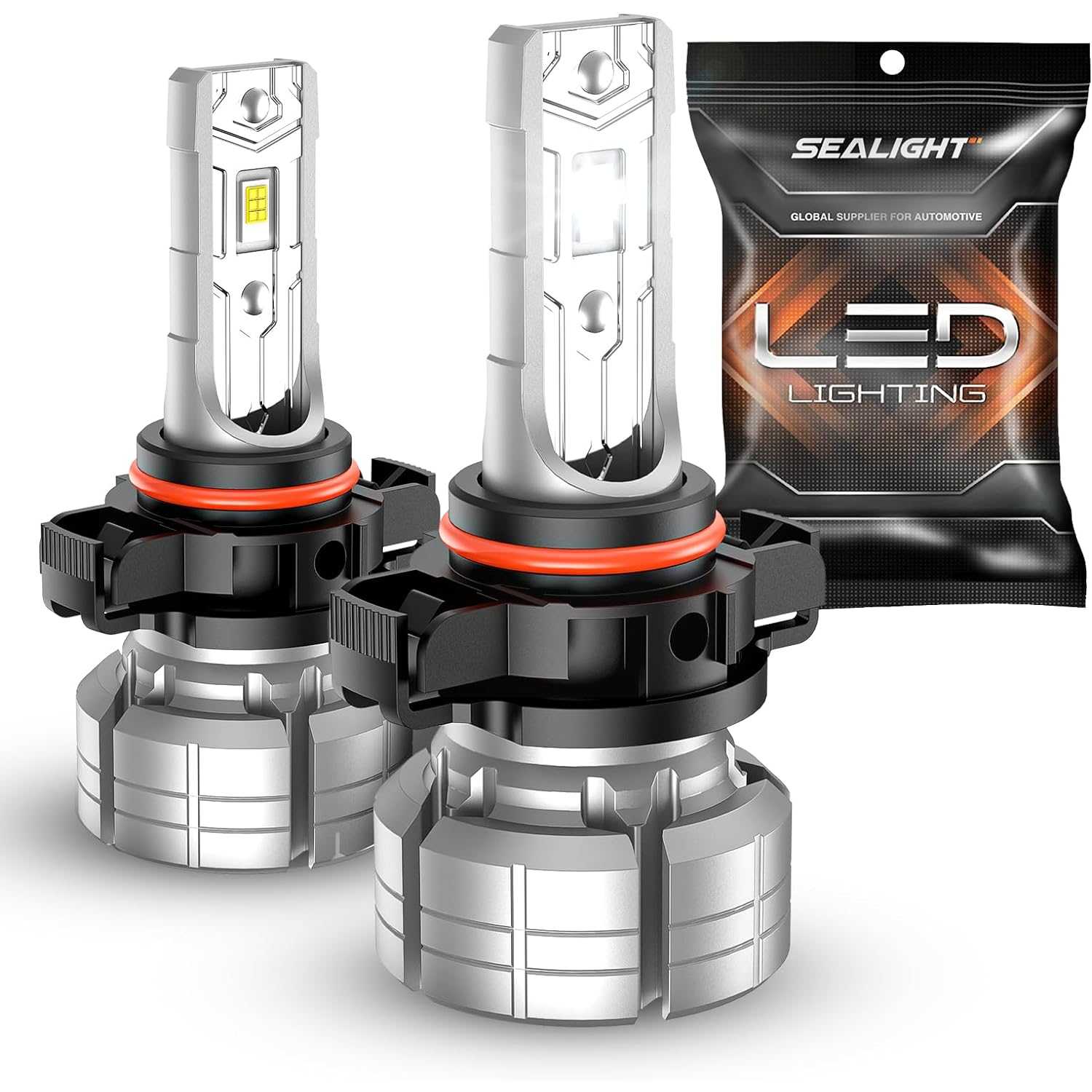 SEALIGHT® F1S 5202/5201 LED Fog Light Bulbs 6500K White 24W 10000LM IP68 2PCS