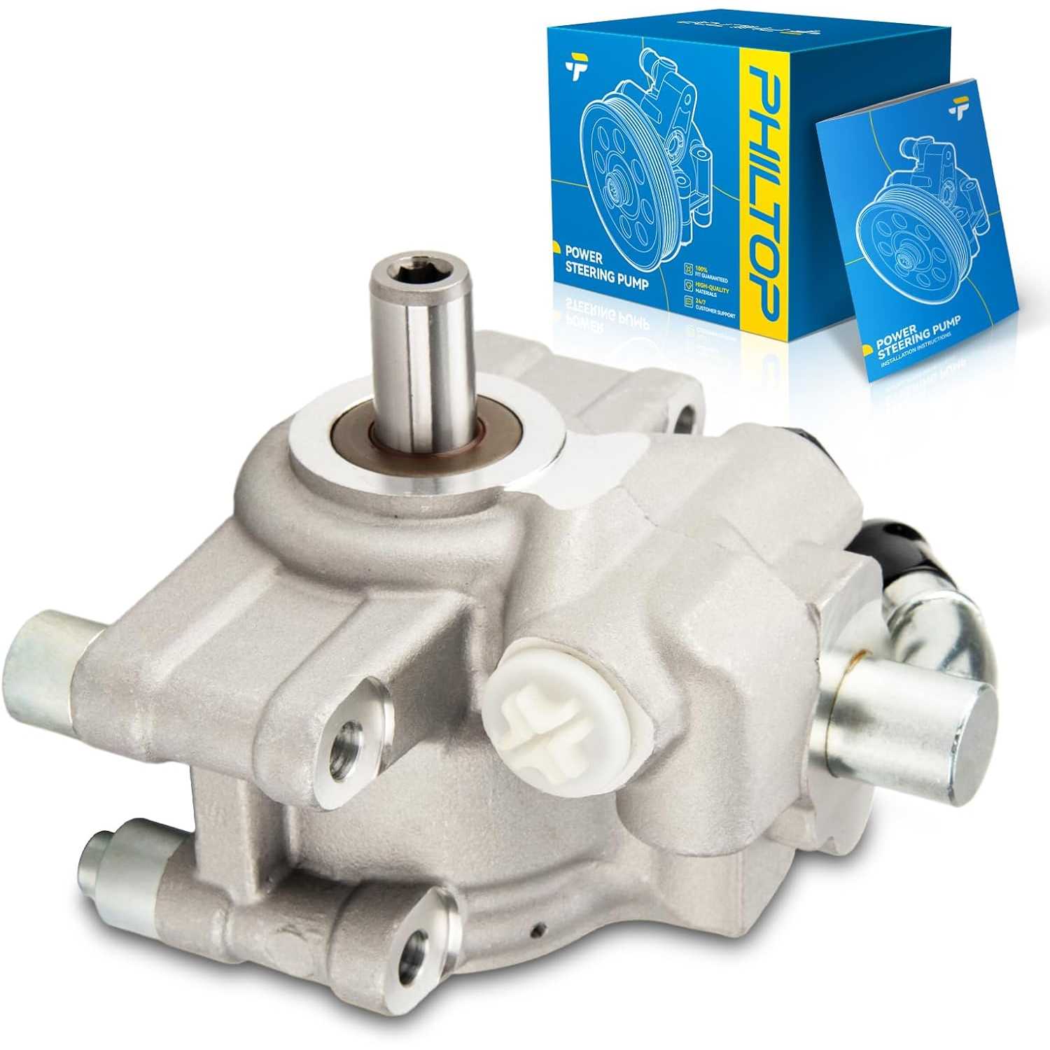 20-312 Power Steering Pump for F150 2005-2008 4.6L/5.4L, F150 2004, Expedition 2003-2006, Mark LT 2006-2008