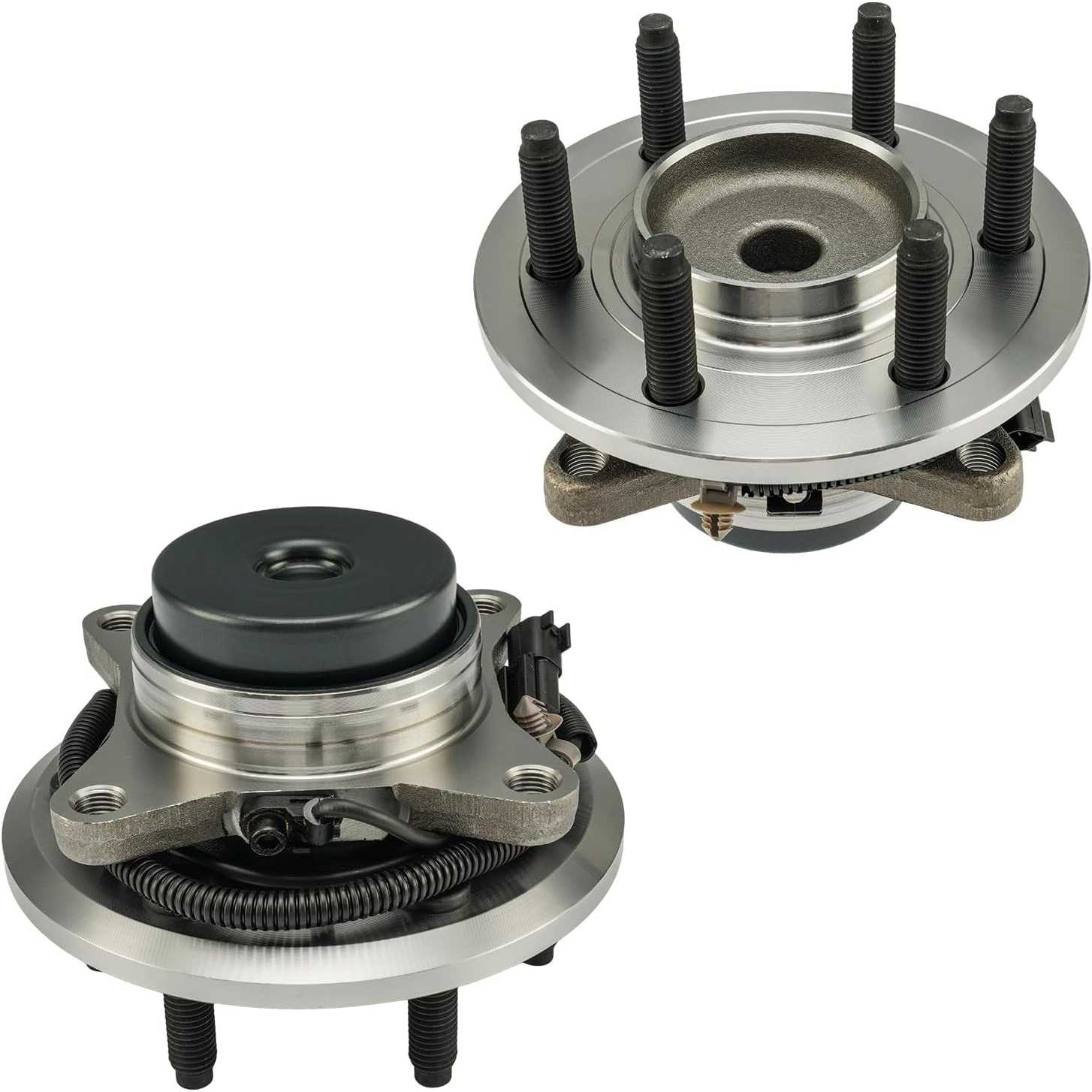 PHILTOP 515143 x2 Front Wheel Bearing Hub Assembly Compatible with 2011-2014 F-150, 2011-2014 Expedition, 2011-2014 Navigator W/