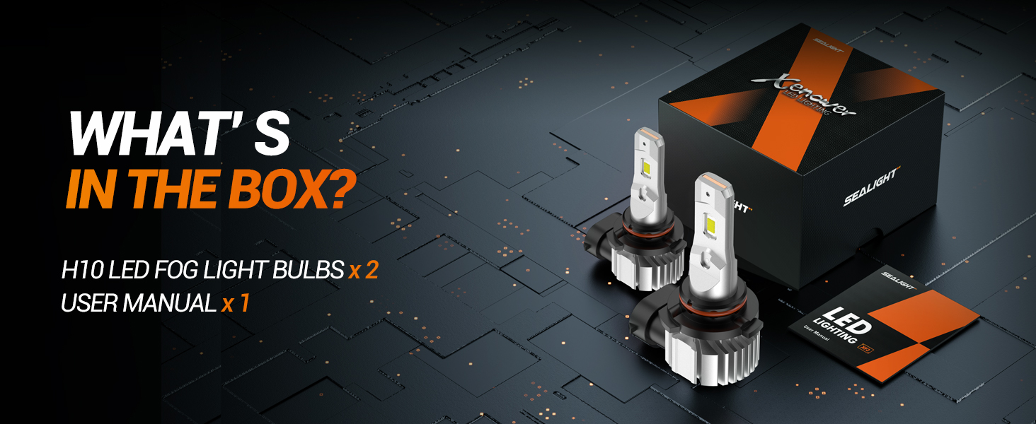 h10 led fog light bulbs