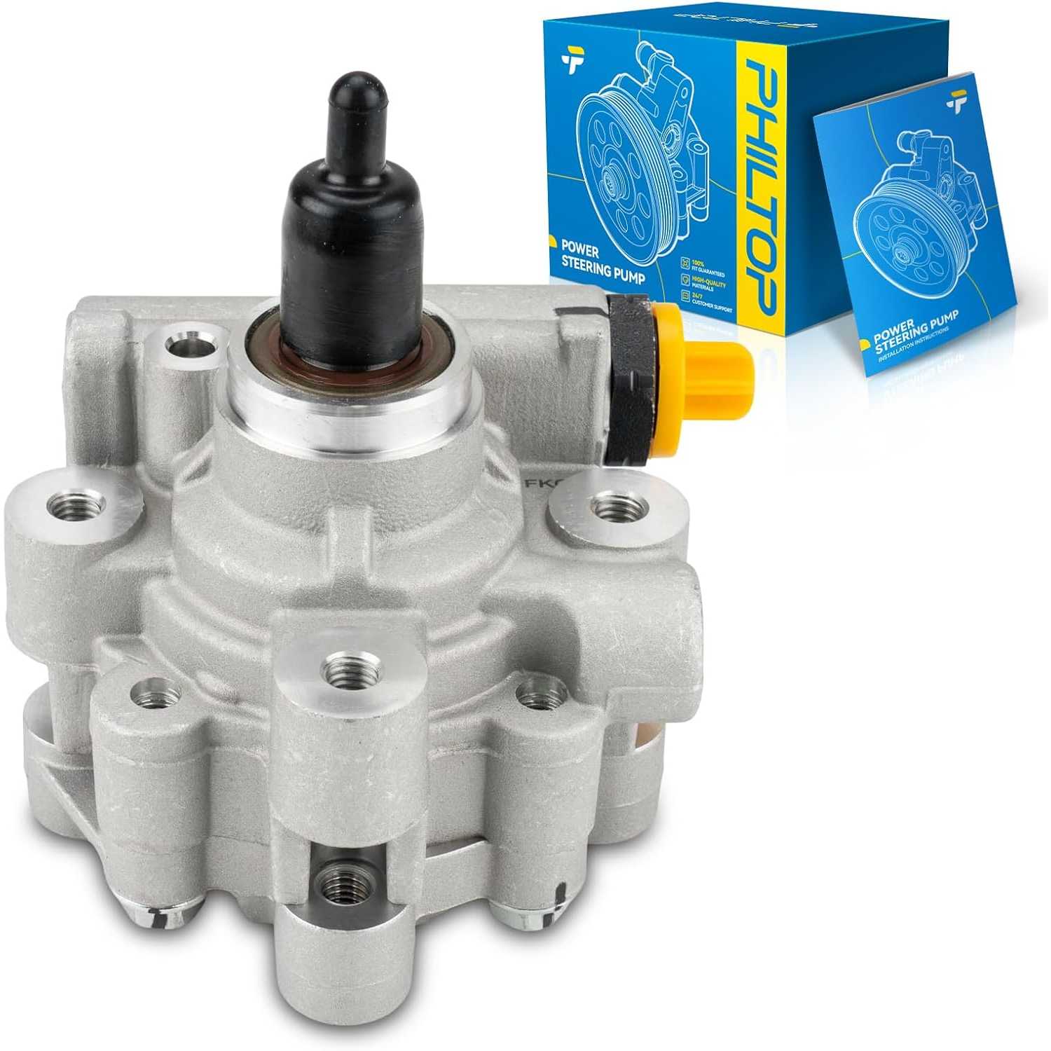 PHILTOP 20-1042 Power Steering Pump OE Fit For Voyager 2020-2021, Town & Country 2011-2016, Grand Caravan 2011-2020, C/V 201