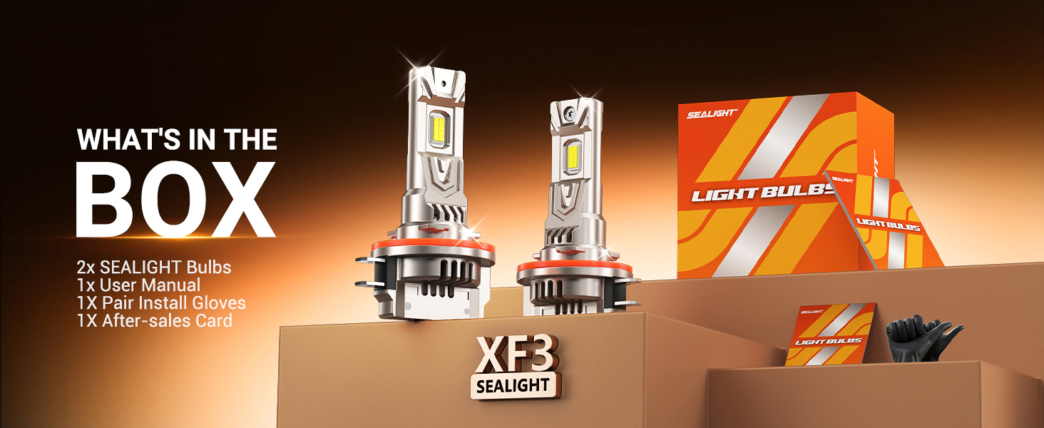 XF3 SEIERS H11B headlight bulbs