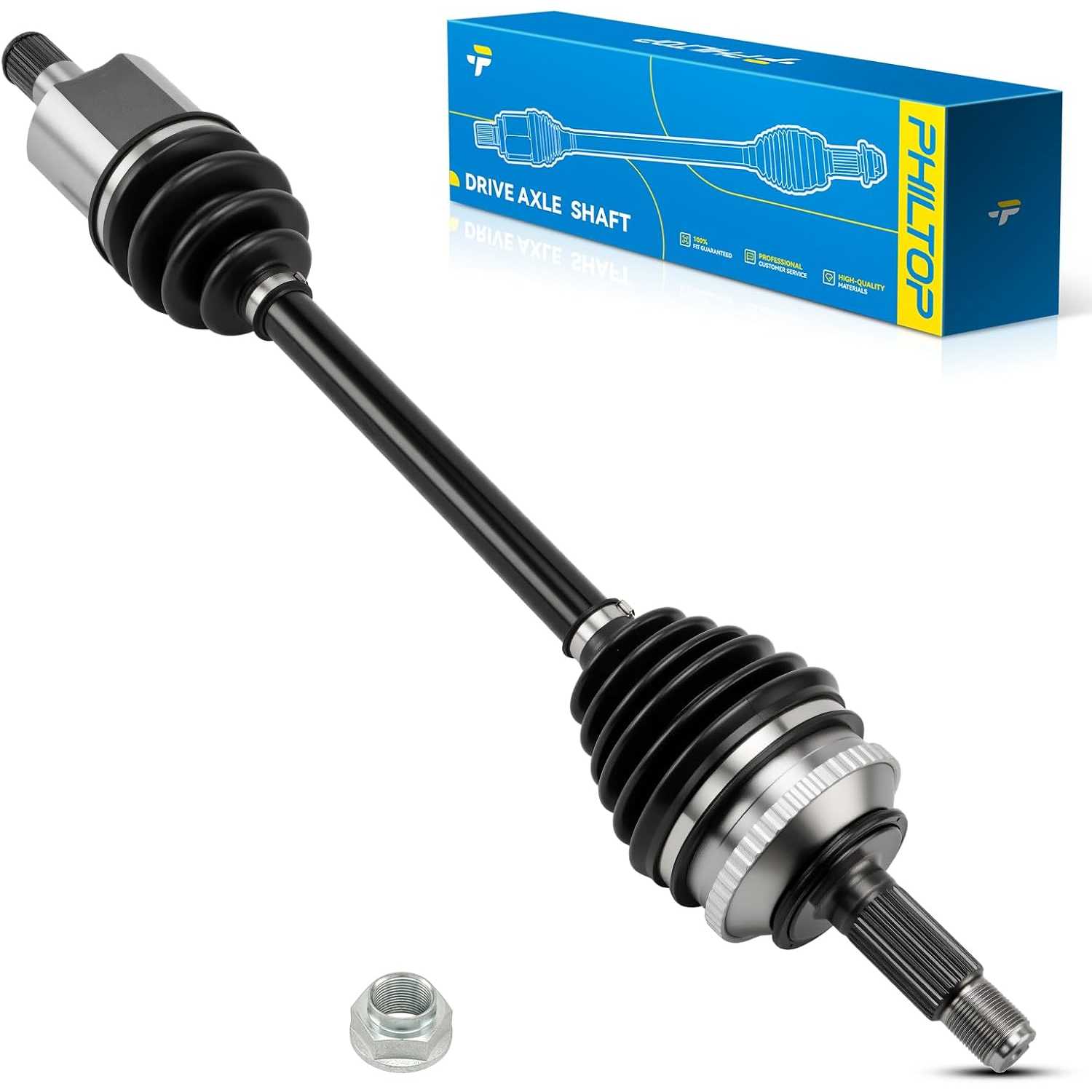 PHILTOP CV AXLE Front Left for Honda Accord 1998-2002, Acura TL