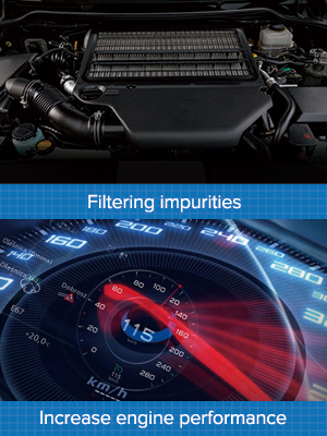 Hyundai  Accent engine air filter 