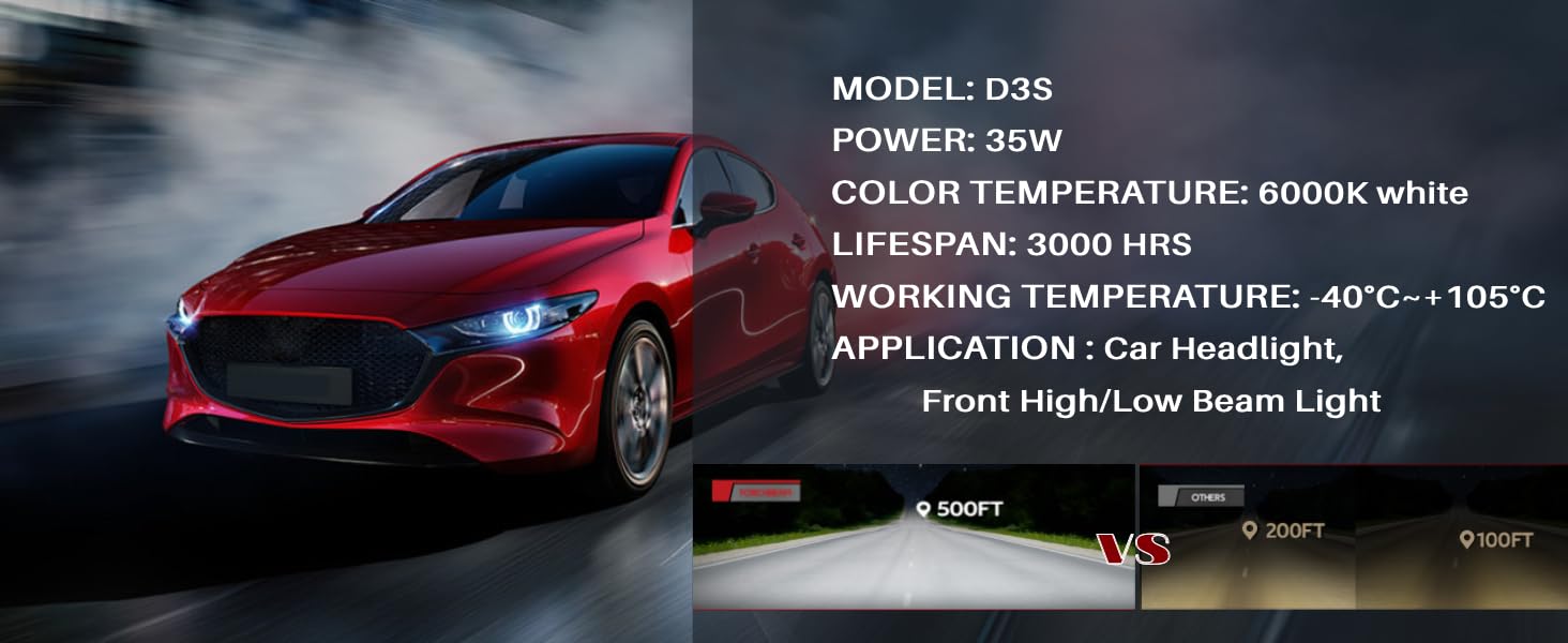 D3S HID BULBS