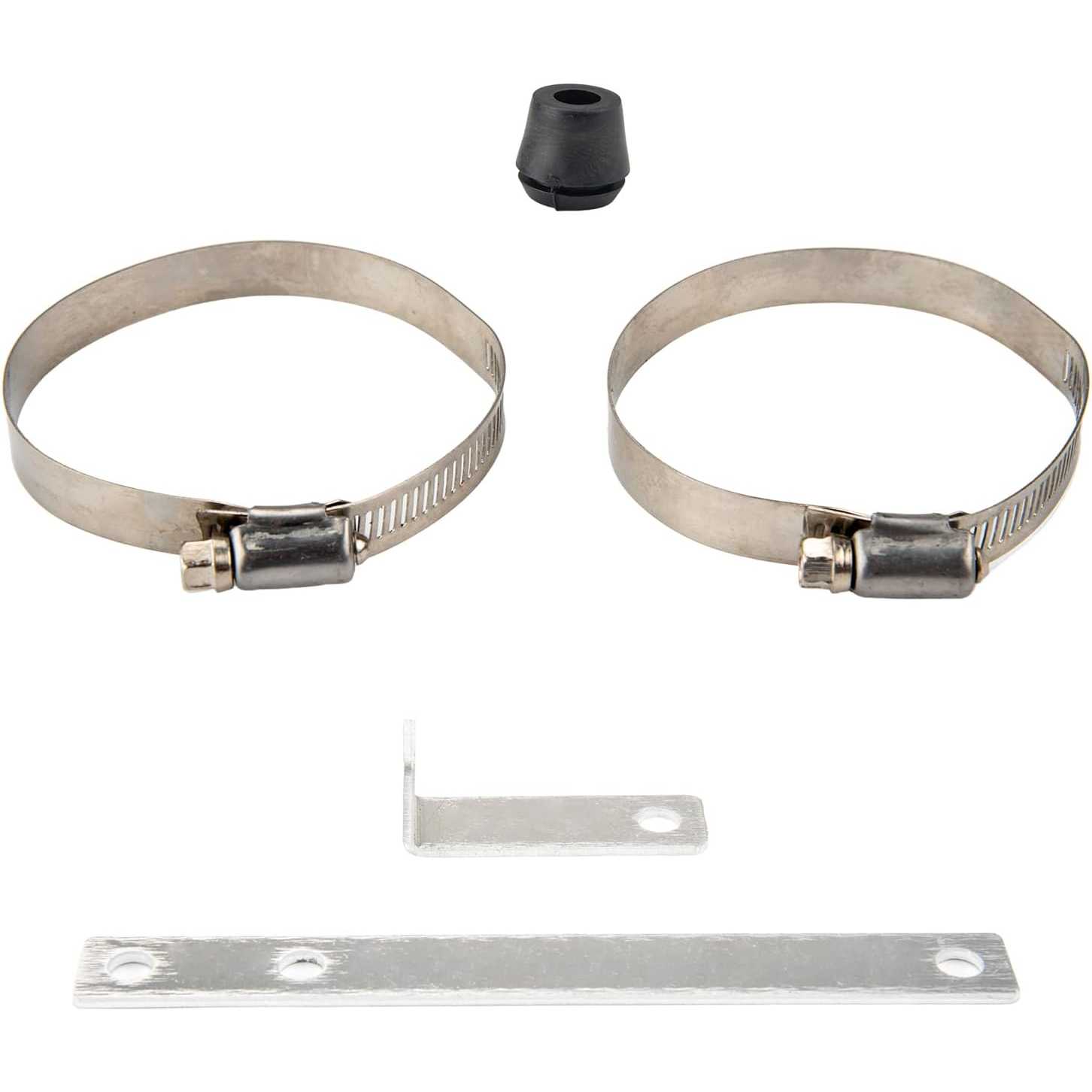 ZonCar® Cold Air intake kit w/ Heat Shield for Civic 2001-2005 L4 1.7L Black Polished Aluminum 9