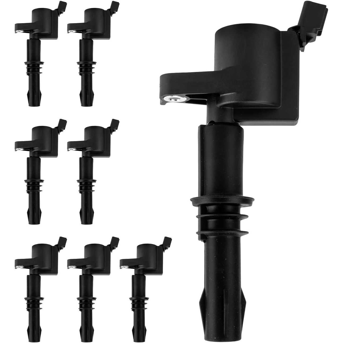 PHILTOP Ignition Coil Pack Set of 8, Compatible with F150 2004-2008, Expedition 2005-2008, F250 Super Duty 2005-2008, F350 Super