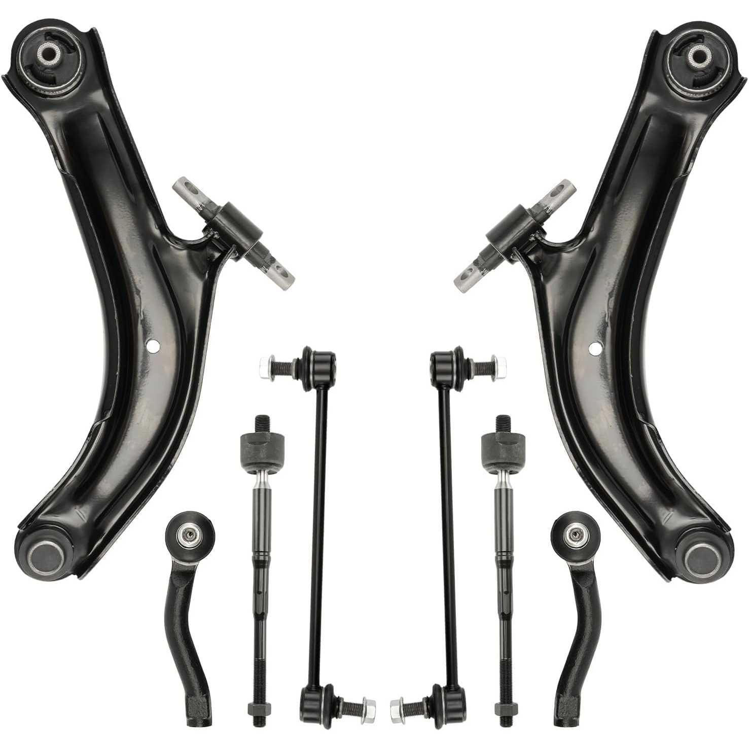 2008 Nissan Sentra Control Arms Kit 8PCS Torchbeam® 0