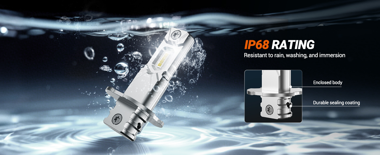 h3 fog light bulb led