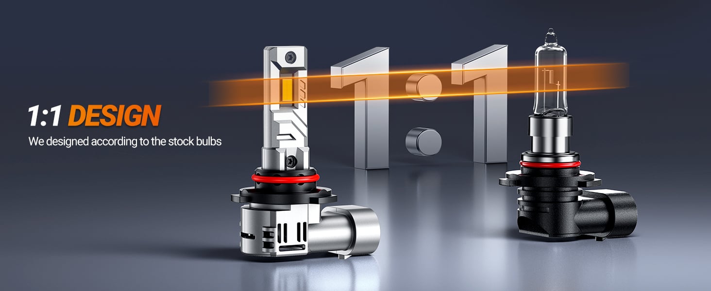 Sealight 9005 fog light bulbs over 50000 Hours lifespan 24000LM Super Brightness for Ford F-150