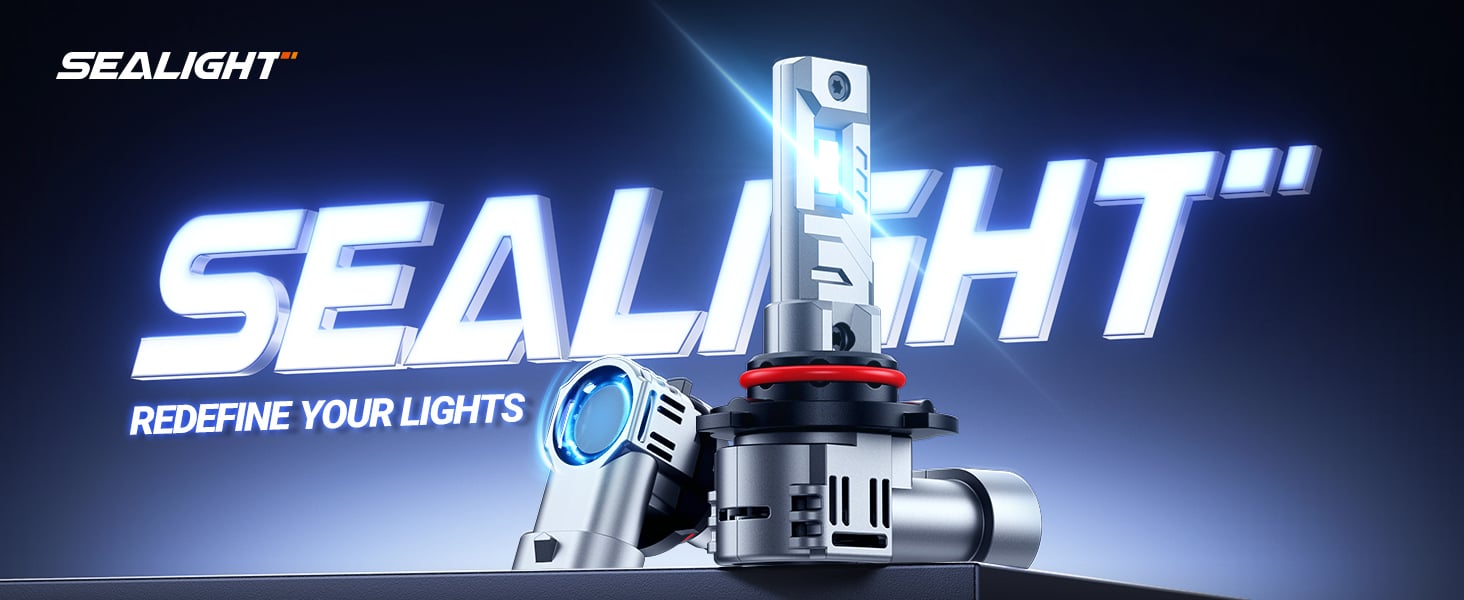 Sealight 9005 fog light bulbs over 50000 Hours lifespan 24000LM Super Brightness for Ford F-150