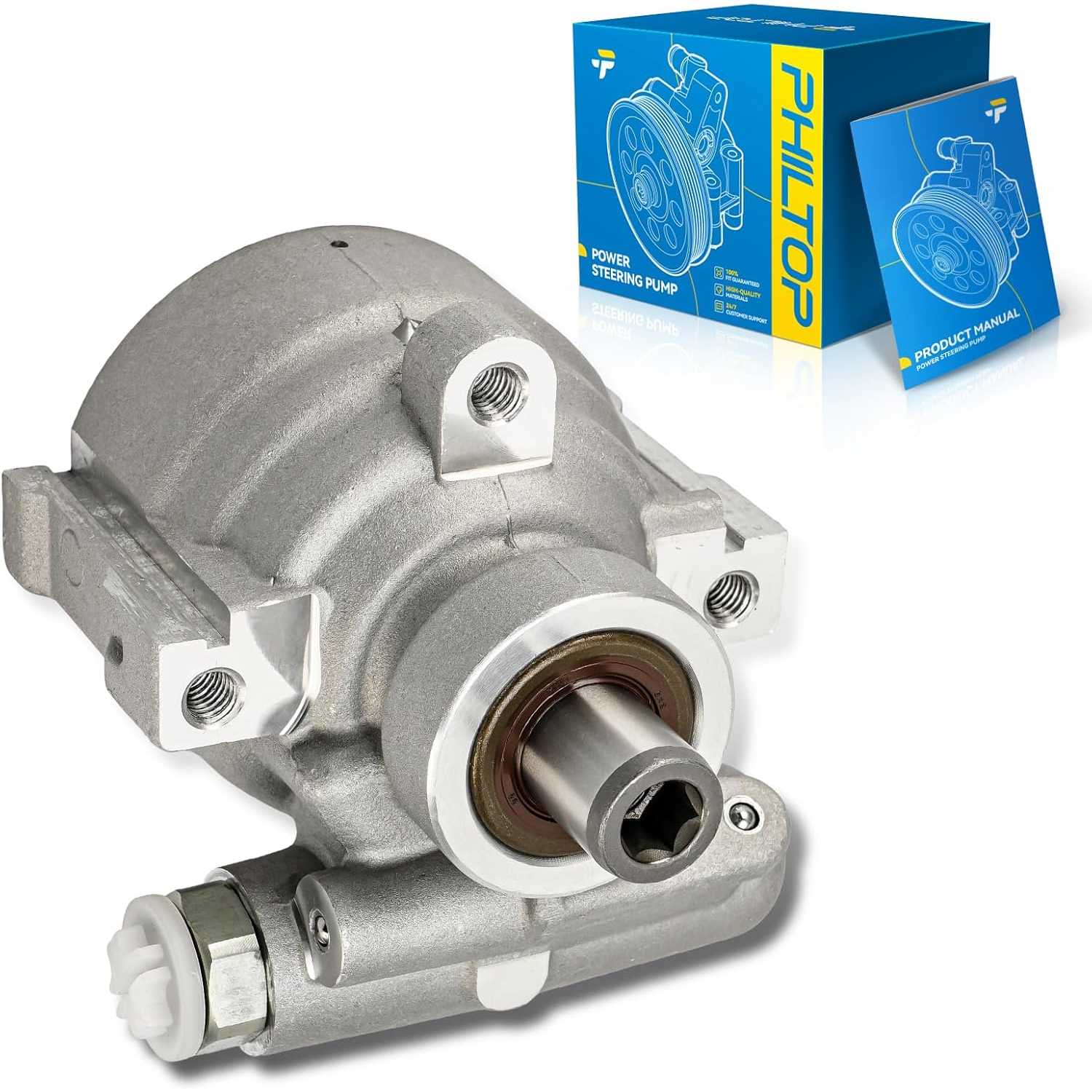 PHILTOP Power Steering Pump Replacement 20888, Fit for Grand Prix, Lumina, Cavalier, Sunfire, Monte Carlo, Impala, Century, Rega