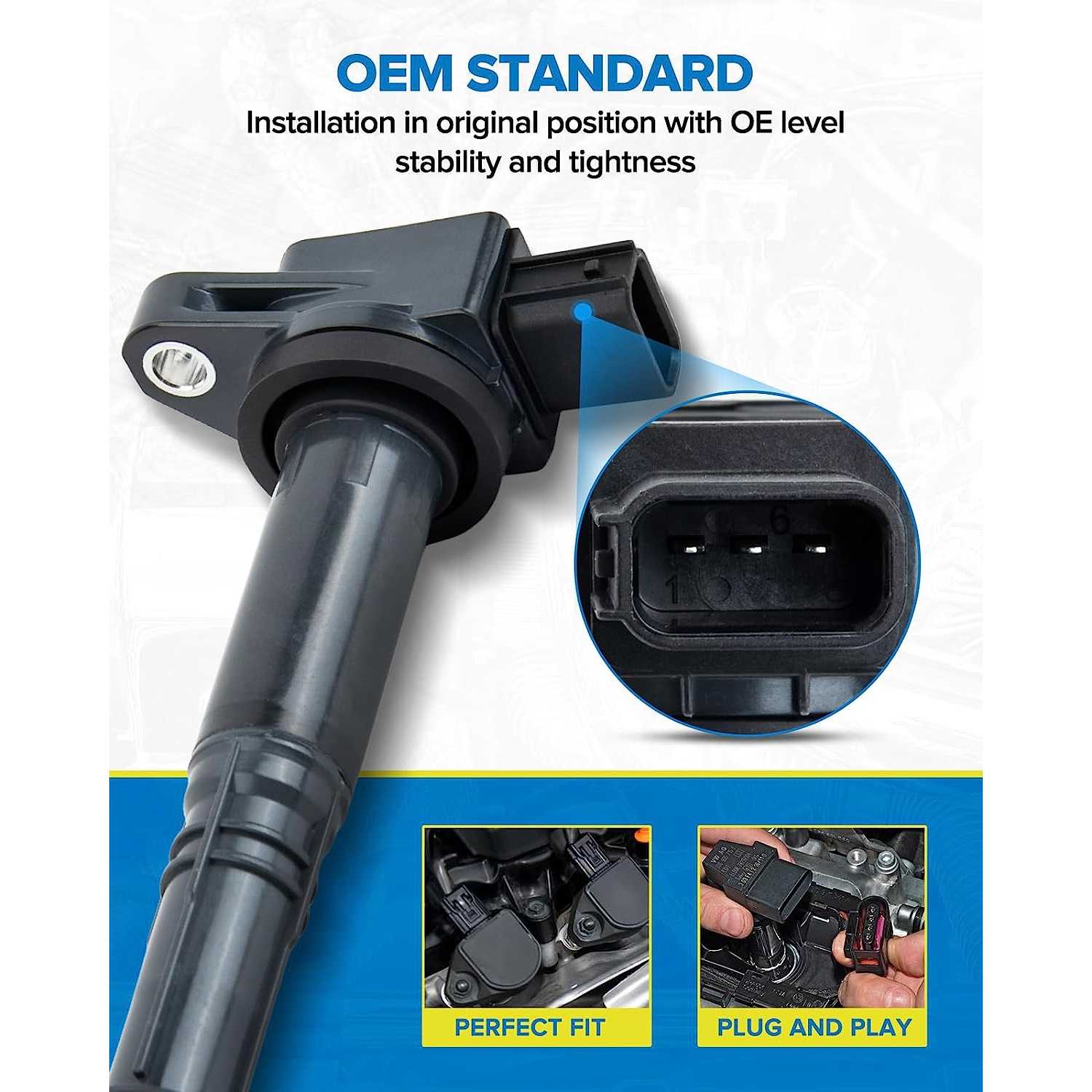 PHILTOP® Ignition Coils for 2005 Honda Civic 3