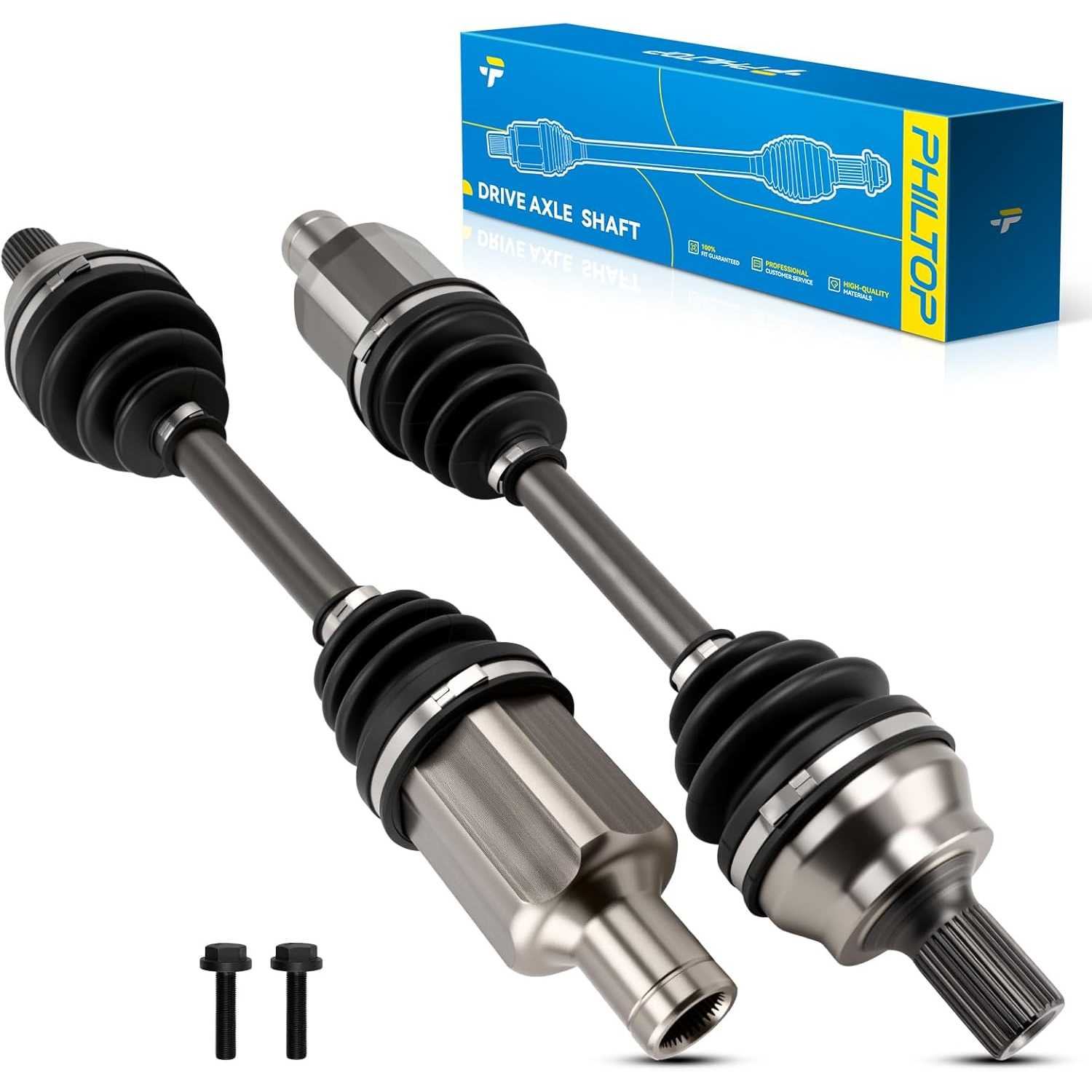 PHILTOP Front CV Axle Shaft Assembly for Mercedes-Benz C300 2008-2010 2013-2014, Mercedes-Benz C350 2013-2015, Mercedes-Benz E40