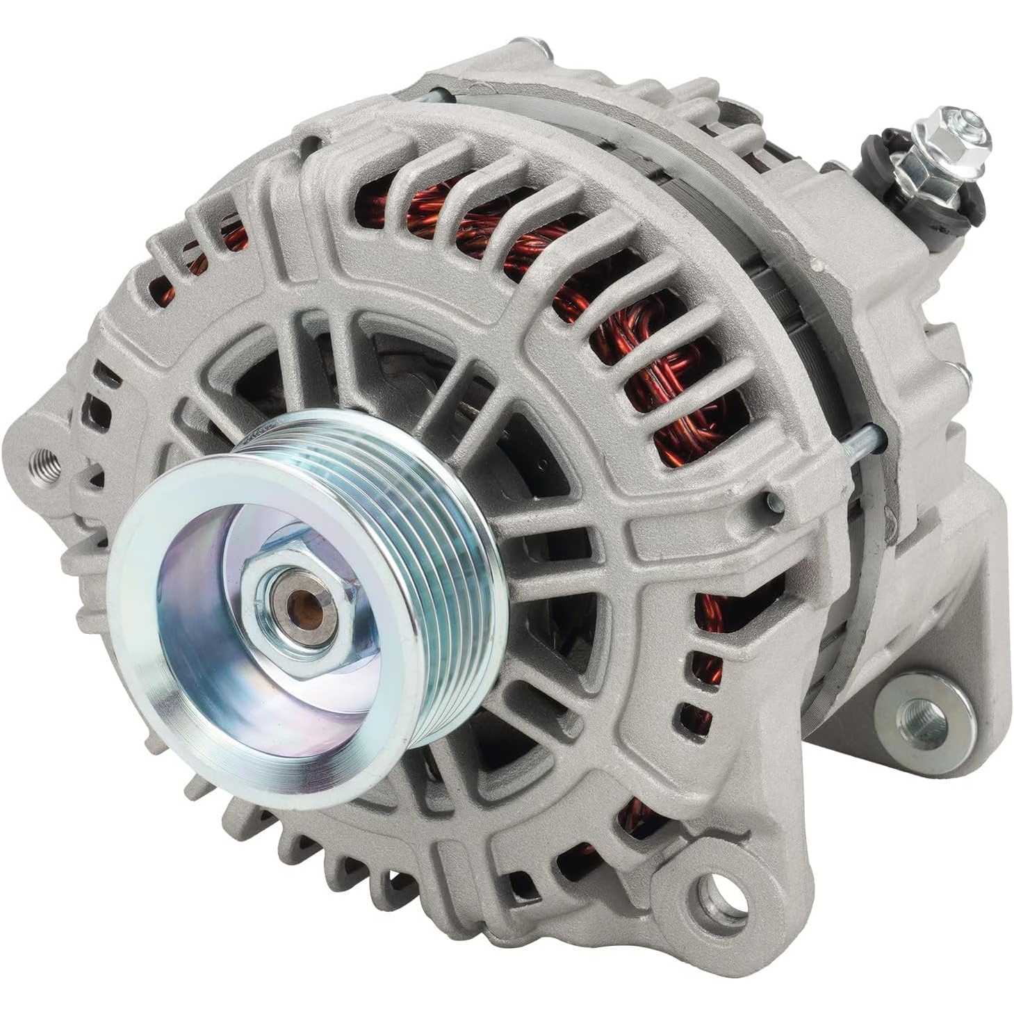 PHILTOP New Alternator for Nissan Compatible With 2003-2005 Cavalier L4 2.2L, 2005-2006 Cobalt L4 2.0L, 2004-2006 Malibu L4 2.2L