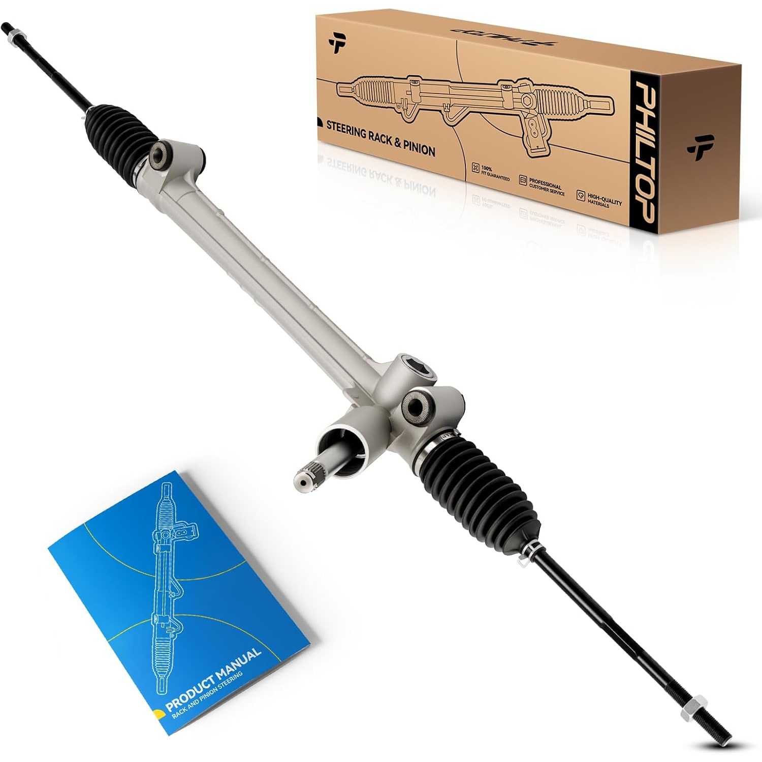 PHILTOP Electronic Power Steering Rack and Pinion Compatible with Chevy Trax 2015-2022, Buick Encore 2013-2022, Encore GX 2020-2