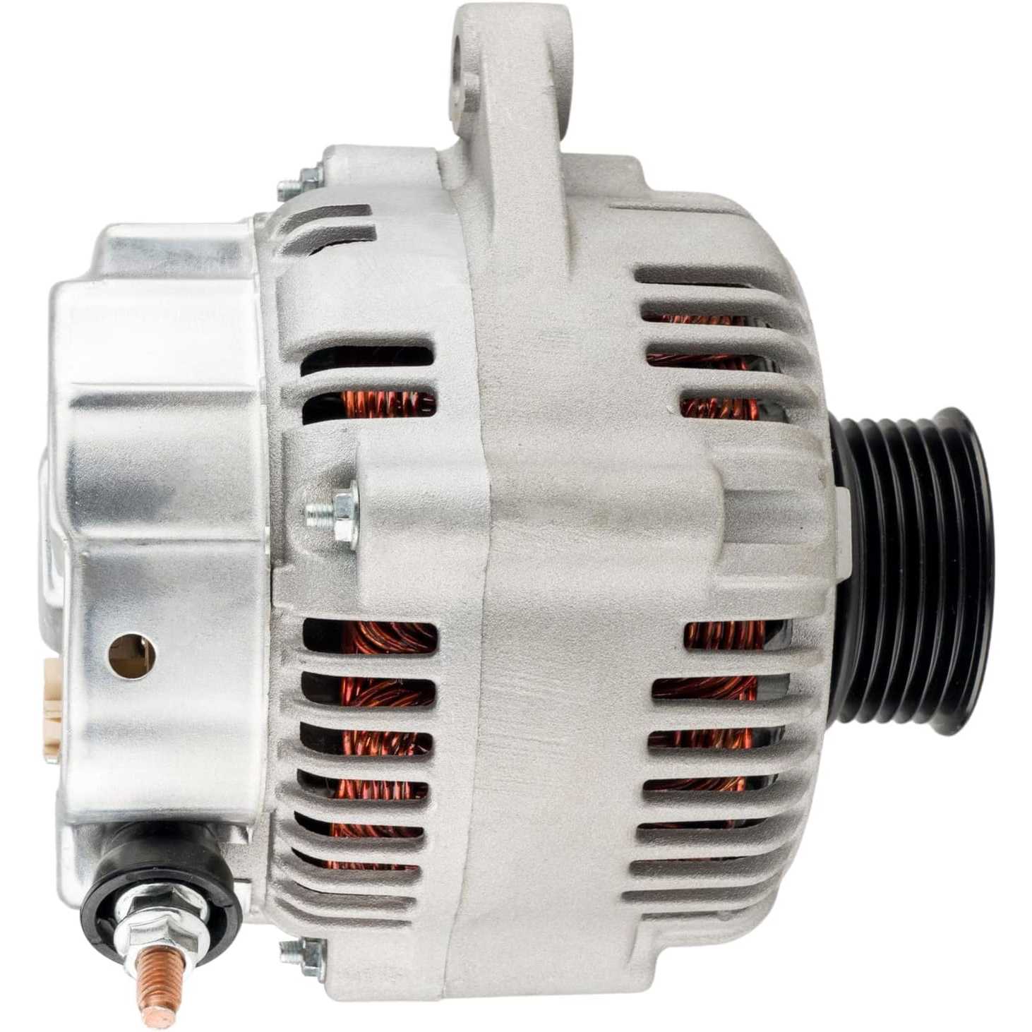 13876N Remanufactured Alternator 117A High-Output For 2001-2006 Jeep Wrangler 4.0L L6 PHILTOP® 5