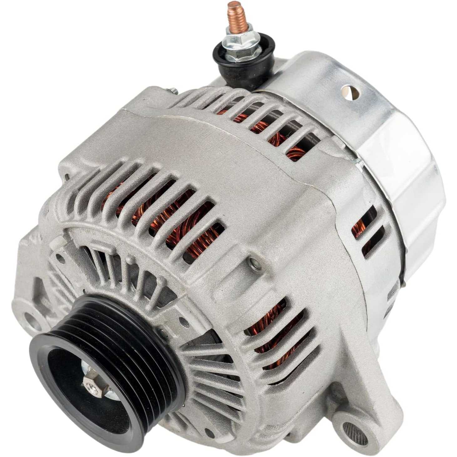 13876N Remanufactured Alternator 117A High-Output For 2001-2006 Jeep Wrangler 4.0L L6 PHILTOP® 3