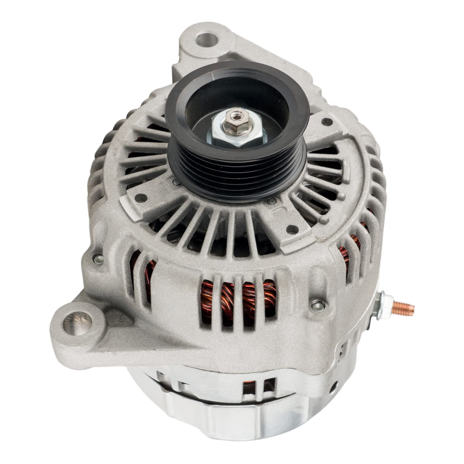 13876N Remanufactured Alternator 117A High-Output For 2001-2006 Jeep Wrangler 4.0L L6 PHILTOP® 0