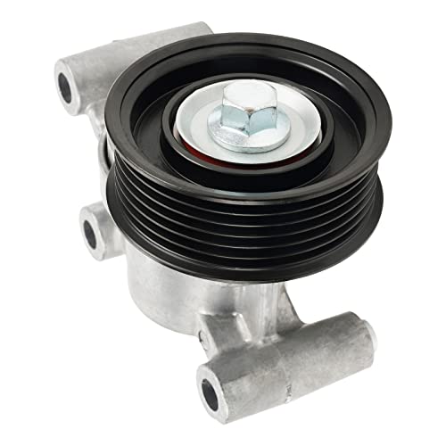 AUTOSITY Belt Tensioner Assembly with Pulley Compatible with 3 2004-2013, 5 2006-2010, Timing Belt Replace# L37215980 0