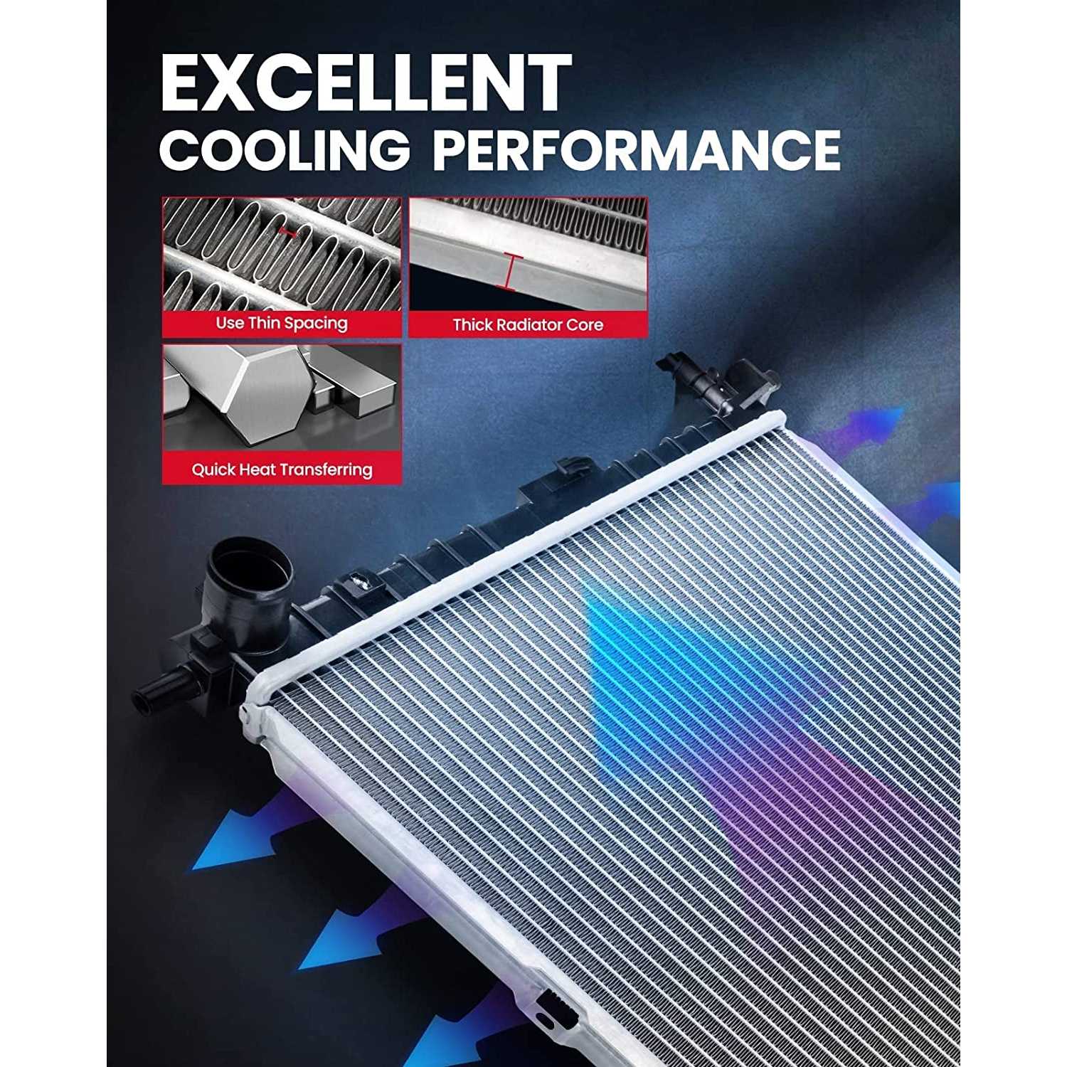 KAX® Radiator CU1826 3