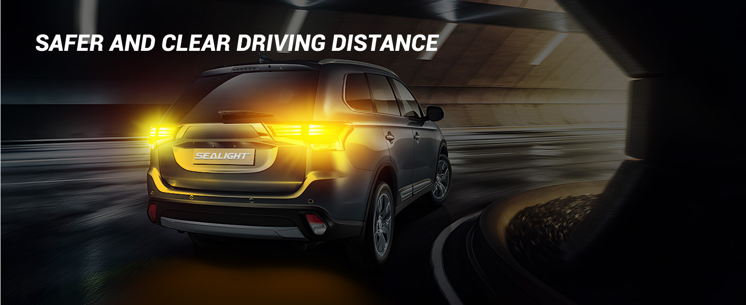 7443 LED Bulb 7440 T20 W21W led light bulb amber turn signal lights 7441 7444 992