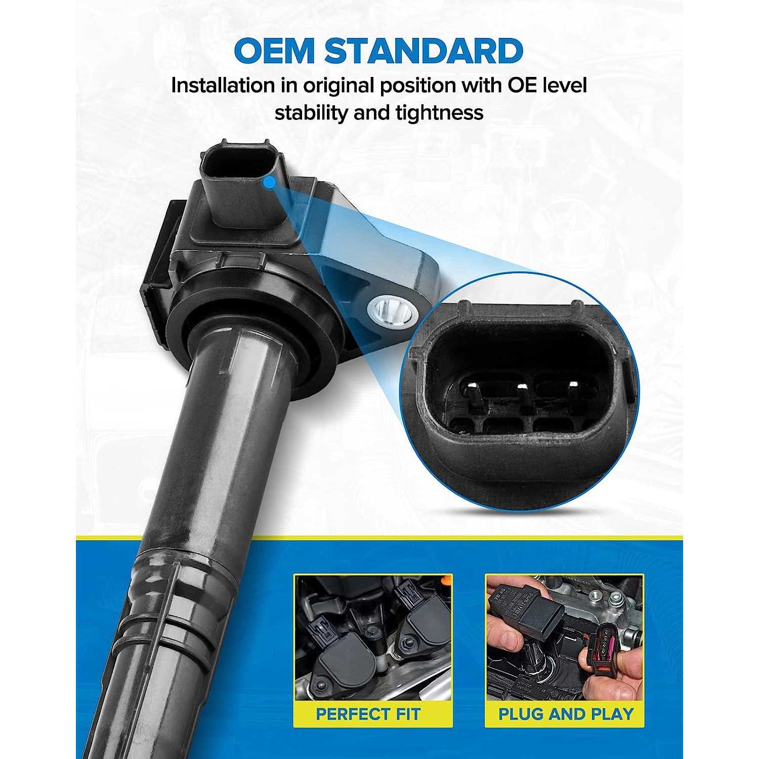 PHILTOP® Ignition Coils for 2016 Honda Accord 3