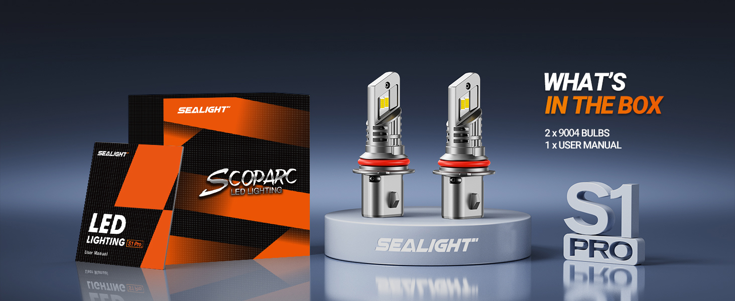 SEALIGHT 9004 Bulbs