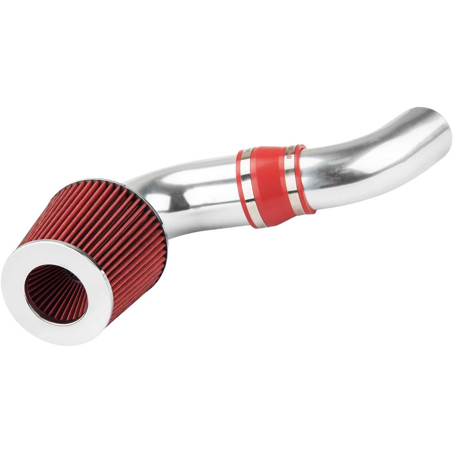 ZonCar® Cold Air Intake System High Flow Inlet for Chevy S10 4.3L V6 1996-2004 Red 0